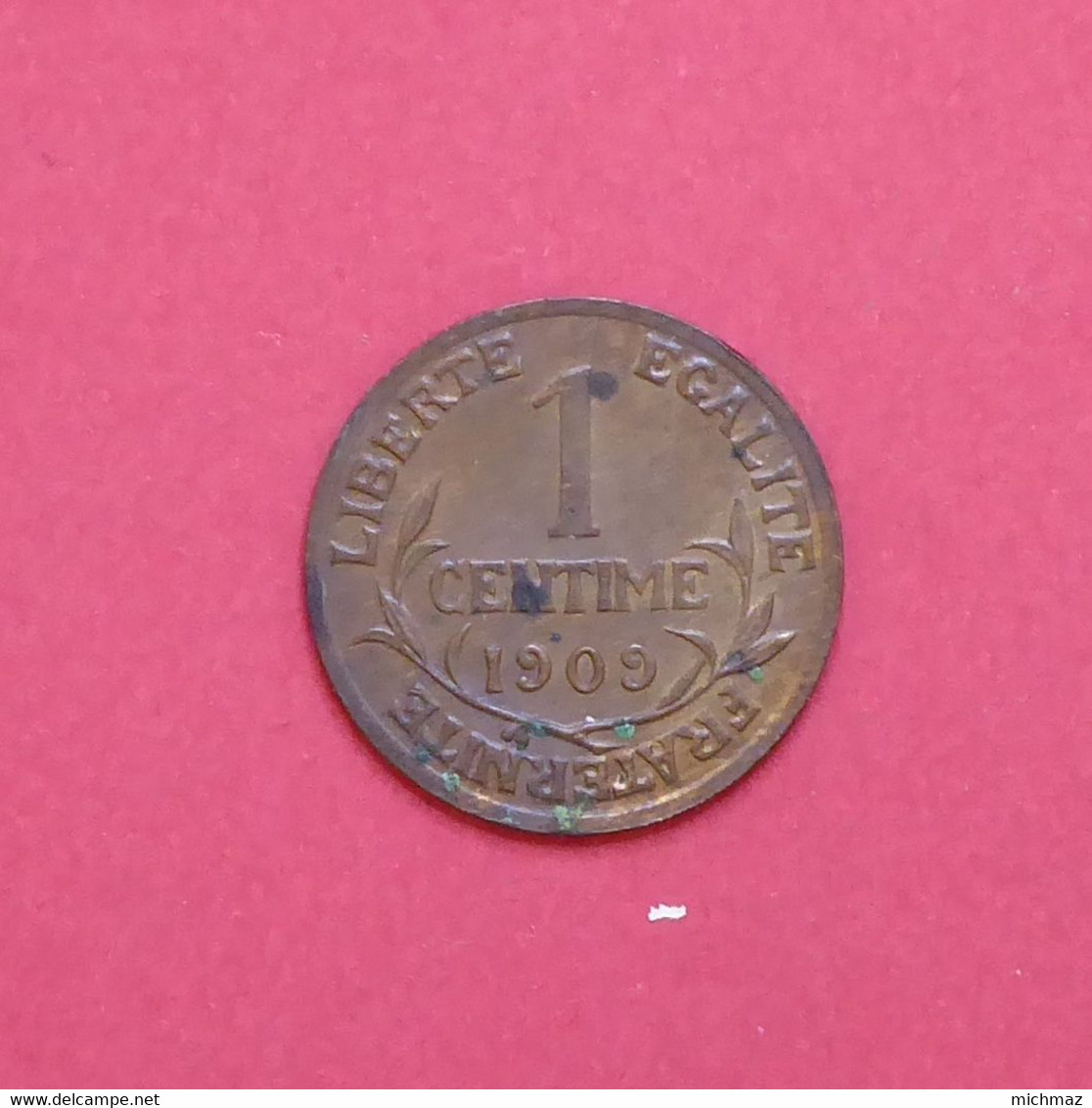 1 Centime 1909 - 1 Centime