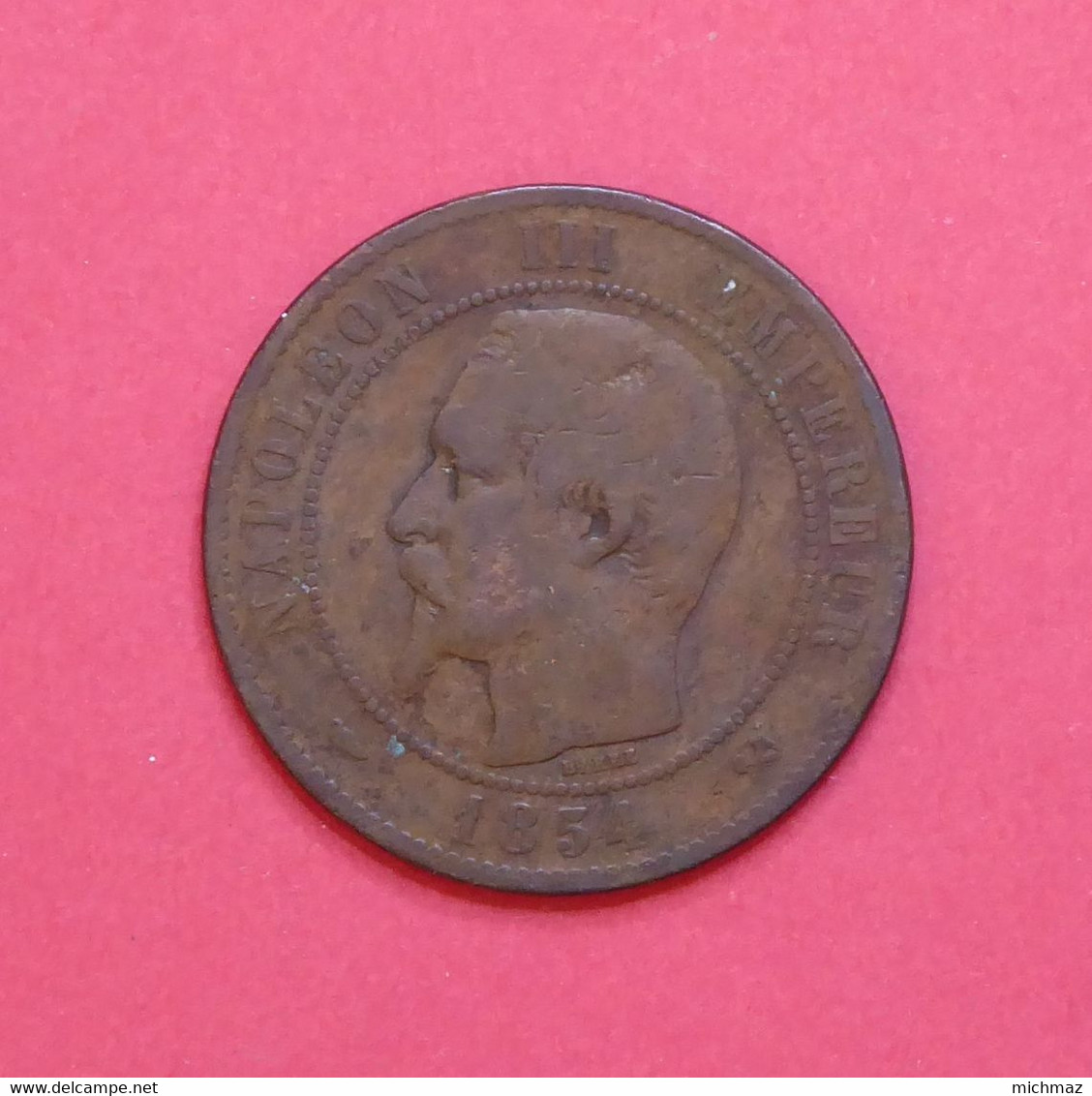 10 Centimes 1854 B - 10 Centimes