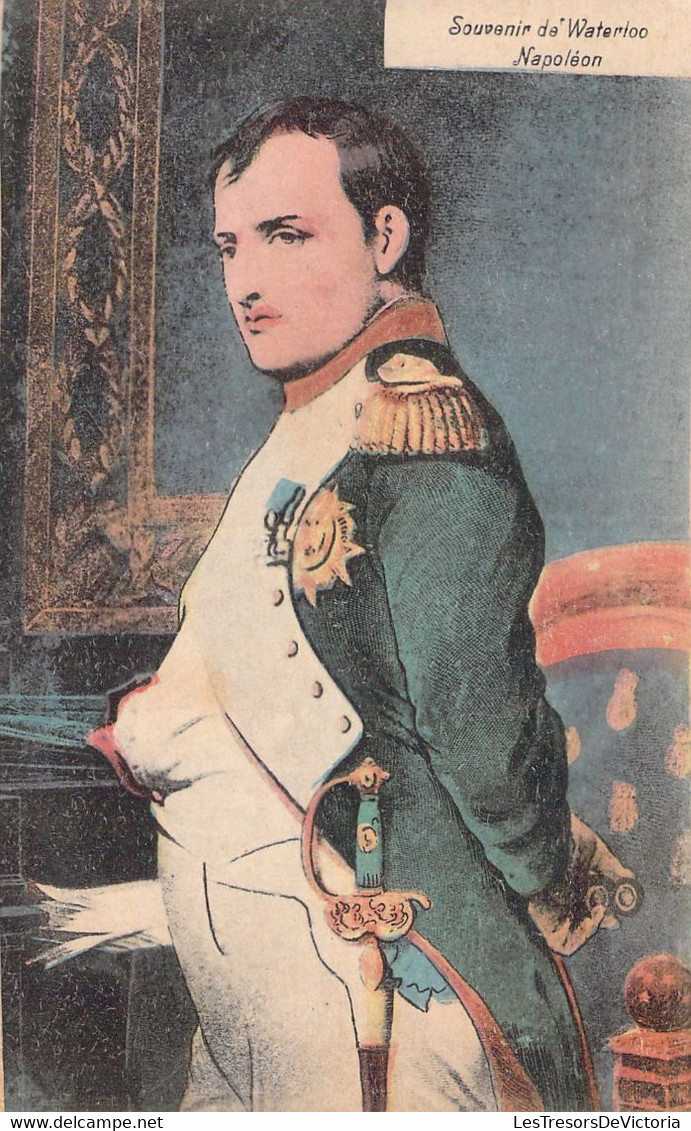 Napoléon - Souvenir De Waterloo - Illustration - Hombres Políticos Y Militares