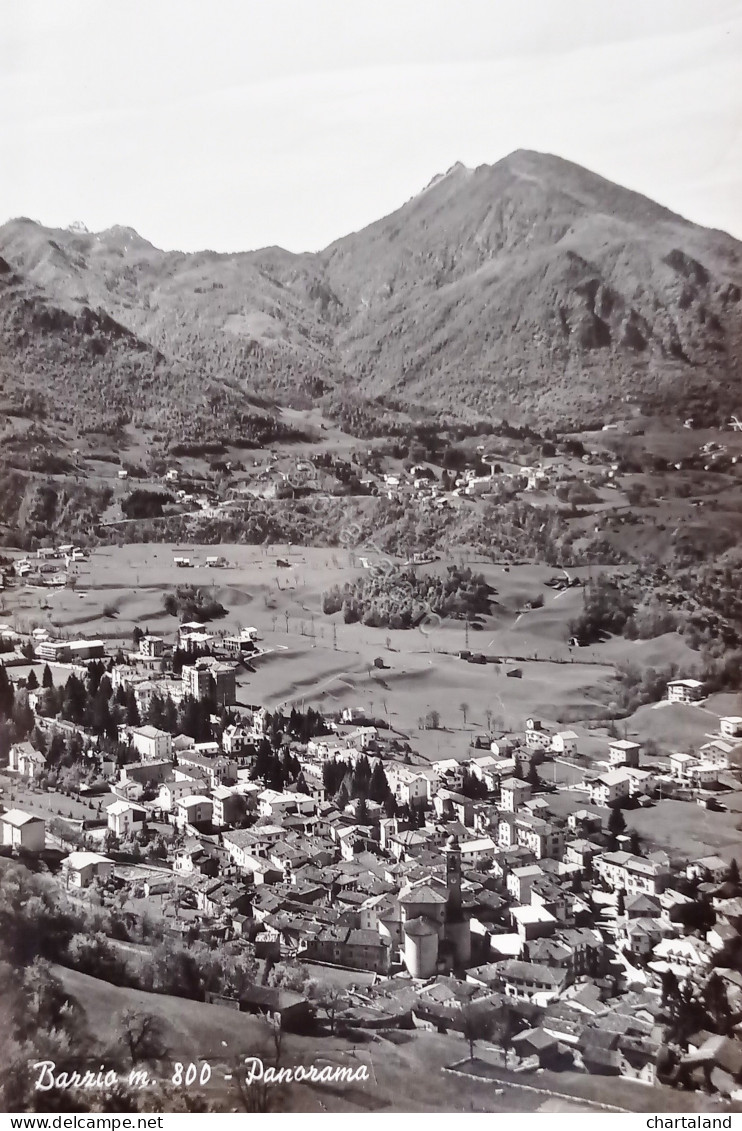 Cartolina - Barzio ( Lecco ) - Panorama - 1962 - Lecco