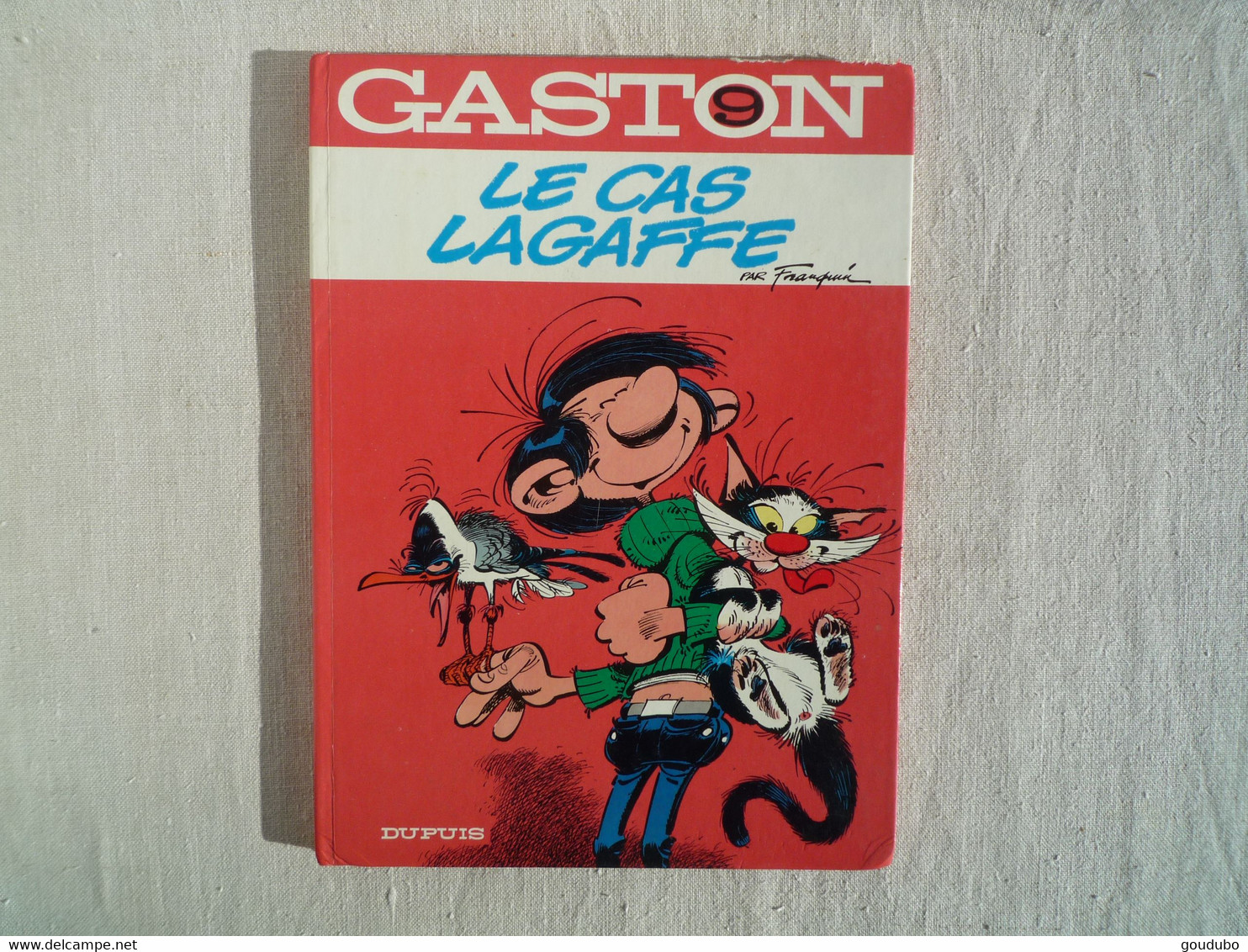 Le Cas Lagaffe Gaston 9 Franquin Dupuis 1977. - Gaston