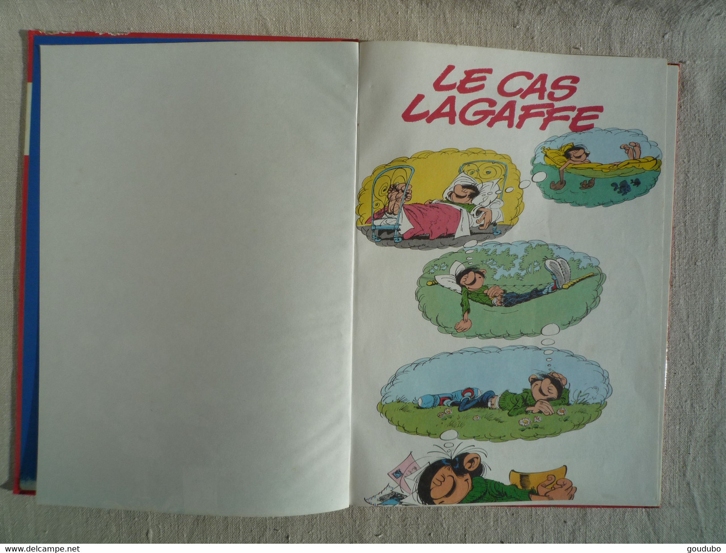 Le Cas Lagaffe Gaston 9 Franquin Dupuis 1977. - Gaston