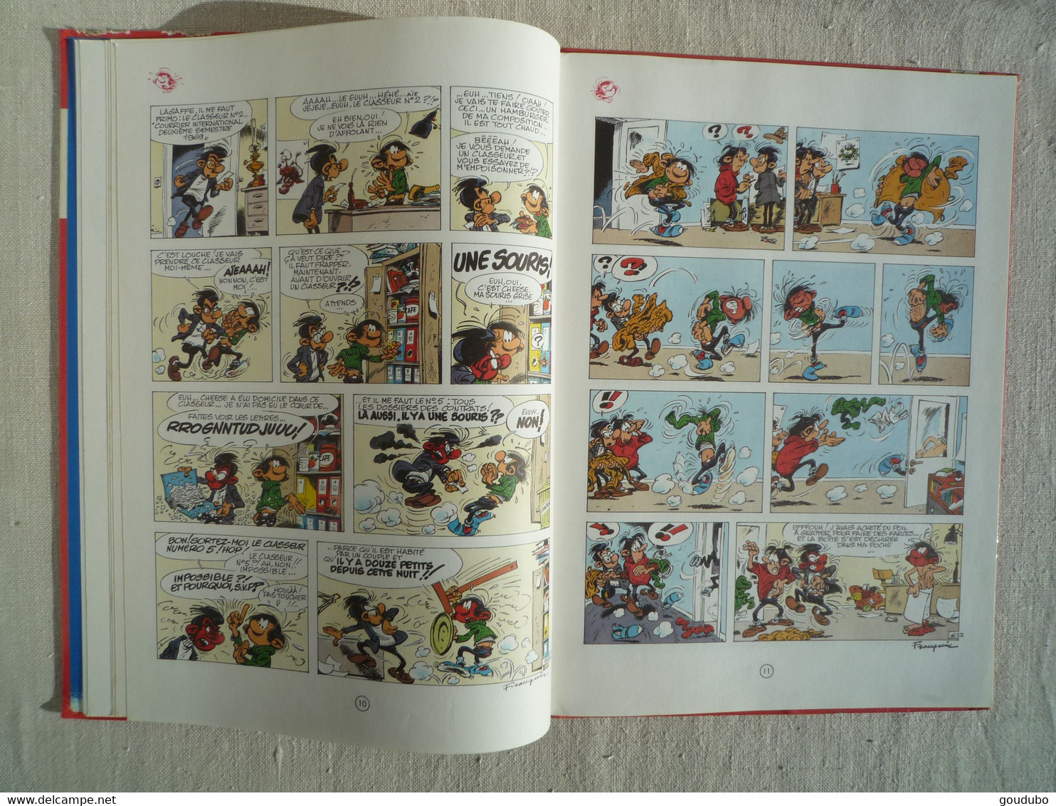 Le Cas Lagaffe Gaston 9 Franquin Dupuis 1977. - Gaston