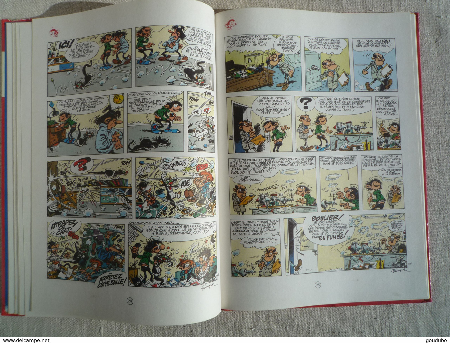 Le Cas Lagaffe Gaston 9 Franquin Dupuis 1977. - Gaston