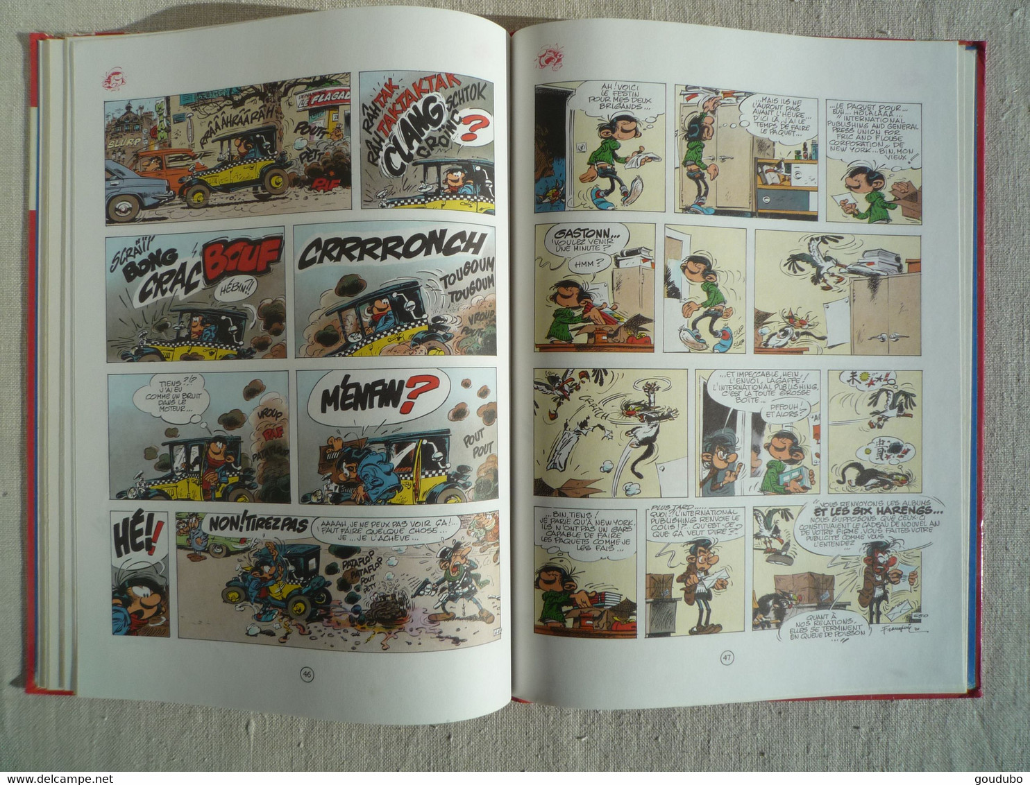 Le cas Lagaffe Gaston 9 Franquin Dupuis 1977.