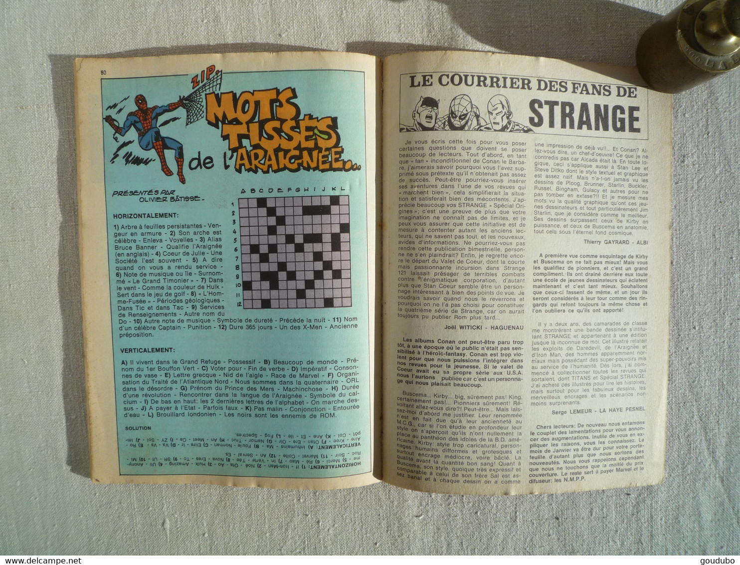 Strange collection super héros n°145 janvier 1982