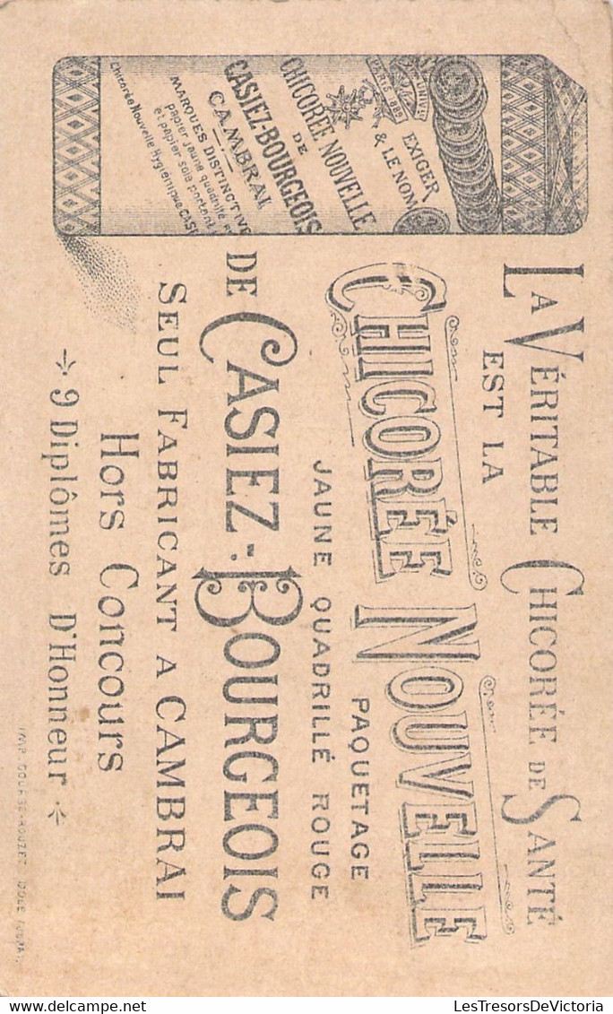 Chicorée Nouvelle Casiez Bourgeois - Chromos - Publicité Chicorée Cambrai - Tea & Coffee Manufacturers