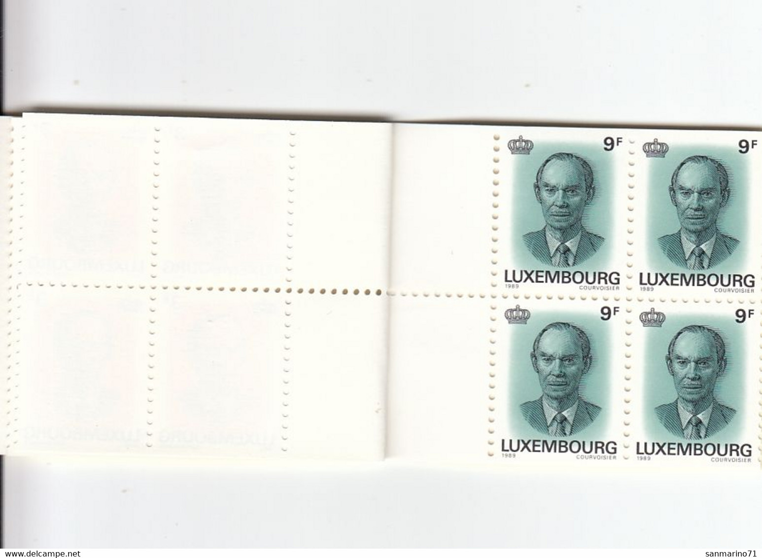 LUXEMBOURG 1225-1226,unused,carnet - Postzegelboekjes