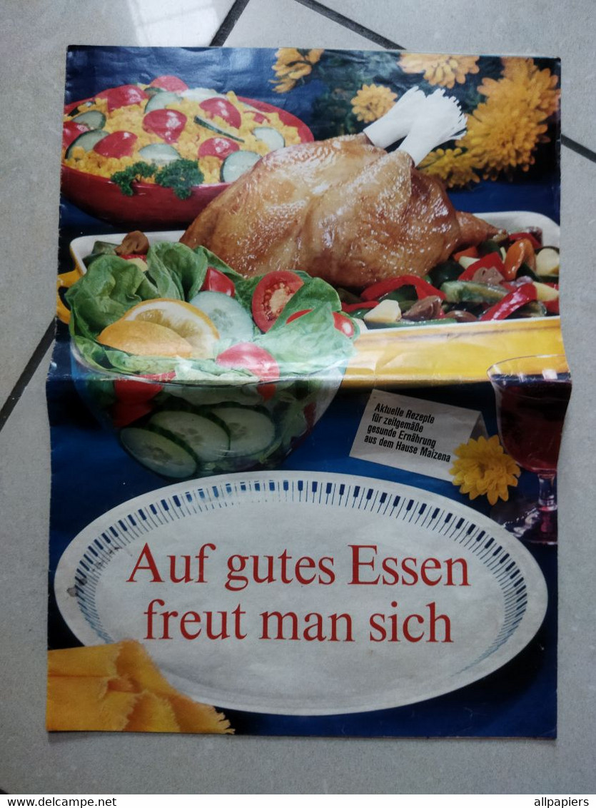 Auf Gutes Essen Freut Man Sich - Salate - Mit Mazola Schmeckt Es Besser ! Das Zergeht Auf Der Zunge - Alimentaire