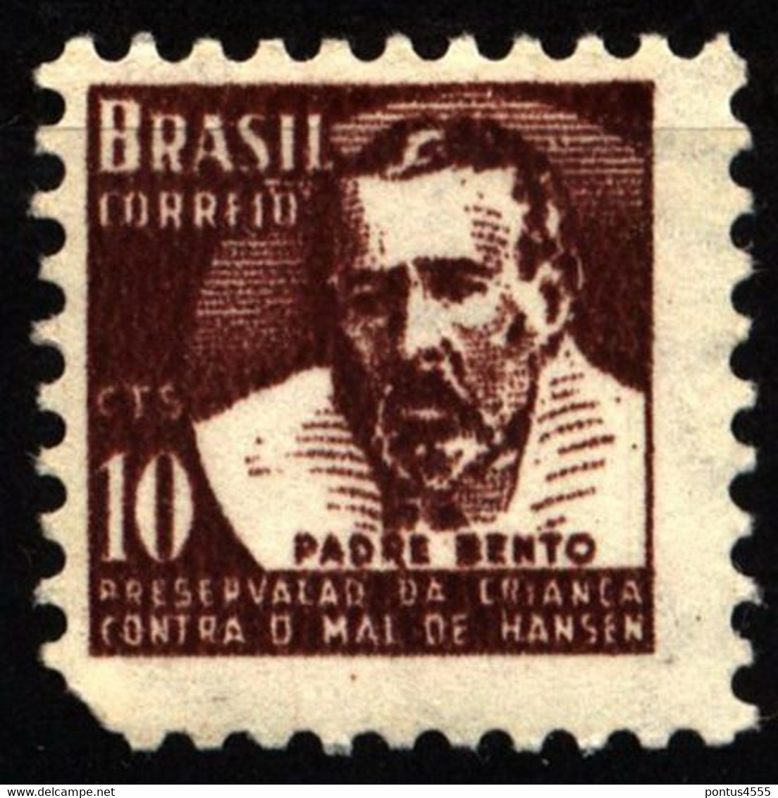 Brazil 1962 Mi Z10 Campaign Against Leprosy - Padre Bento MNH - Postage Due