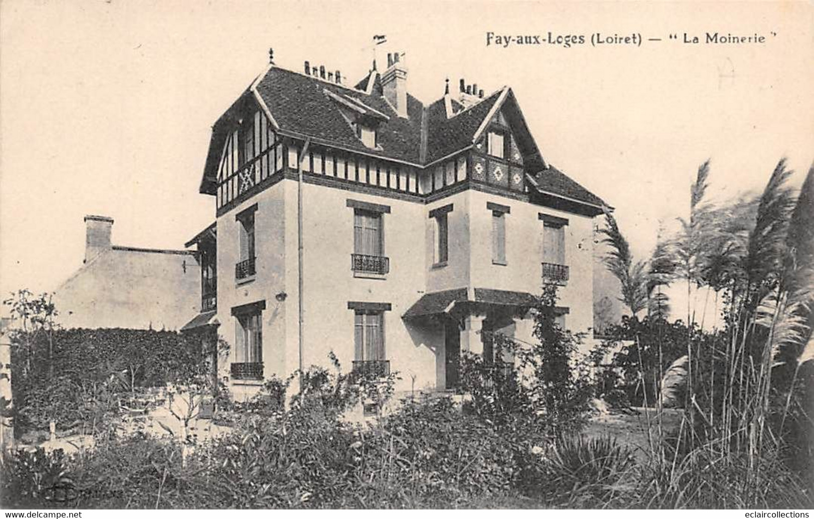 Fay-aux-Loges       45         Villa   " La Moinerie "    (voir Scan) - Sonstige & Ohne Zuordnung