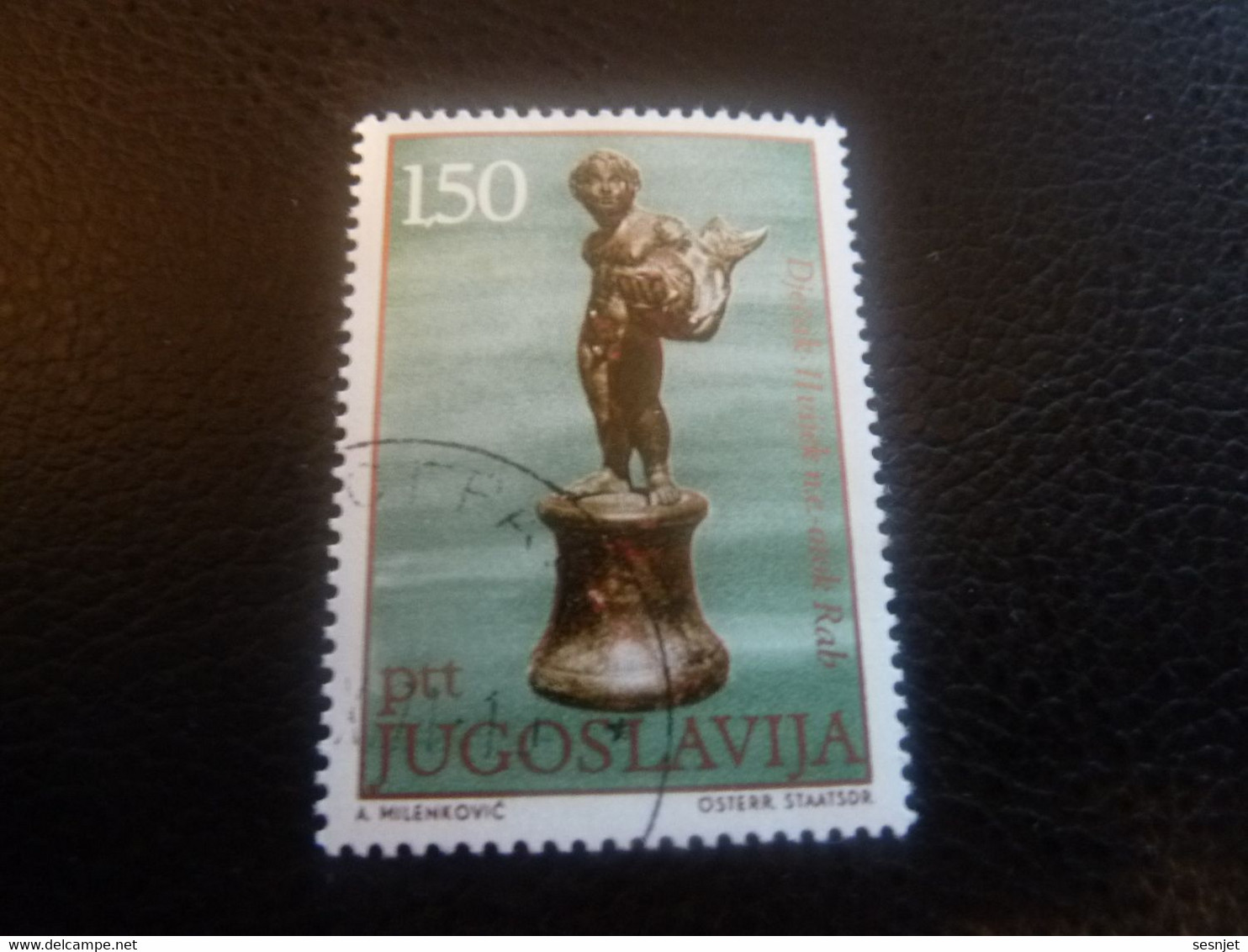 Ptt - Jugoslavija - Val 1.50 - Multicolore - Oblitéré - - Used Stamps