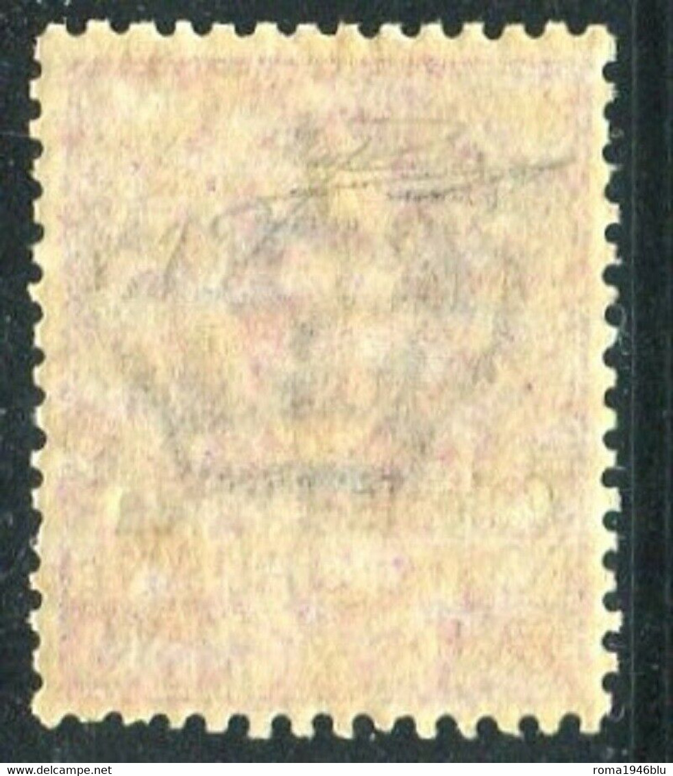 ERITREA 1903 FLOREALE 50 C. ** MNH LUSSO OTTIMAMENTE CENTRATO CERT. DIENA - Eritrea