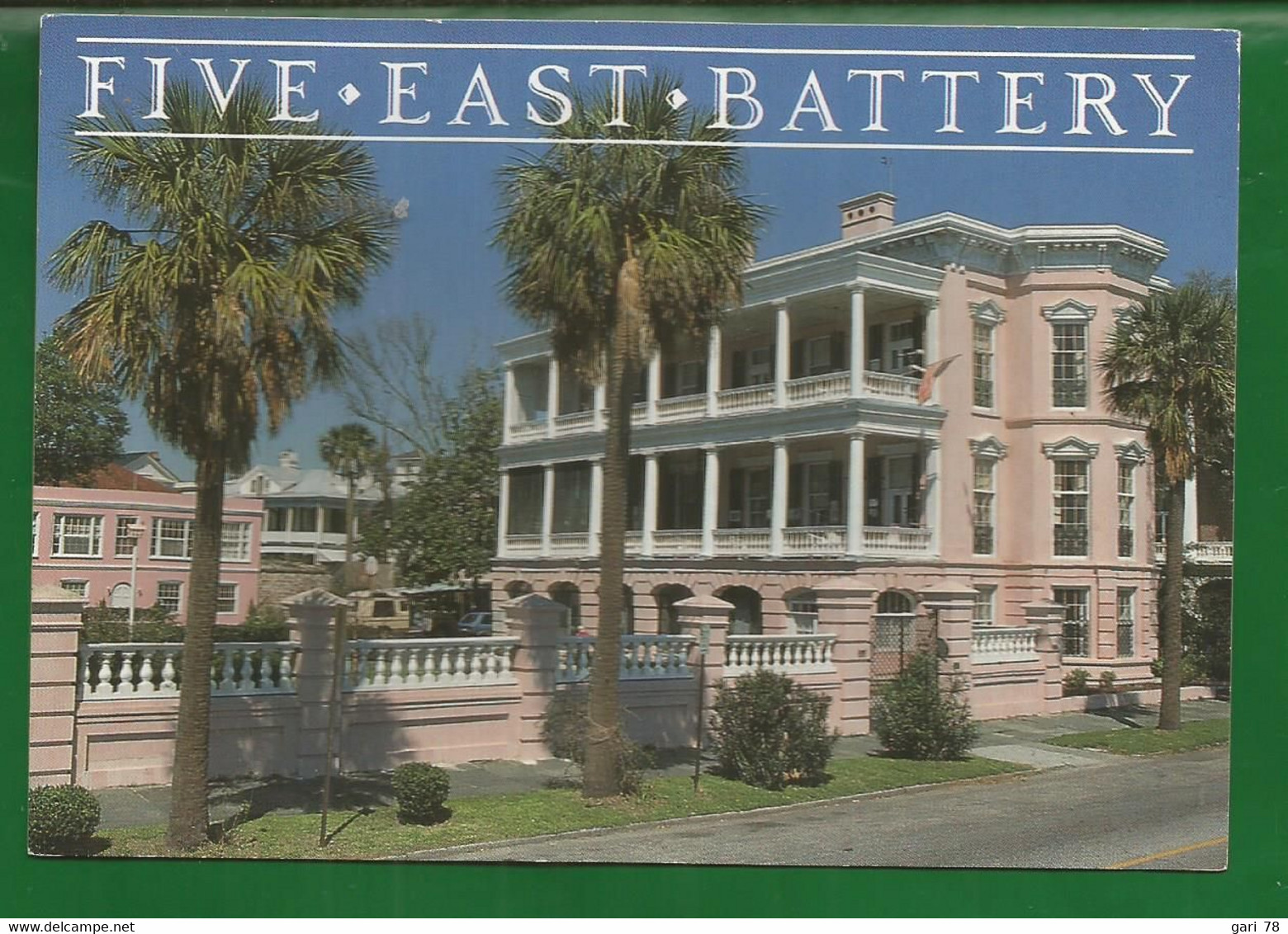 CP Five East Battery, Charleston, South Carolina - Charleston