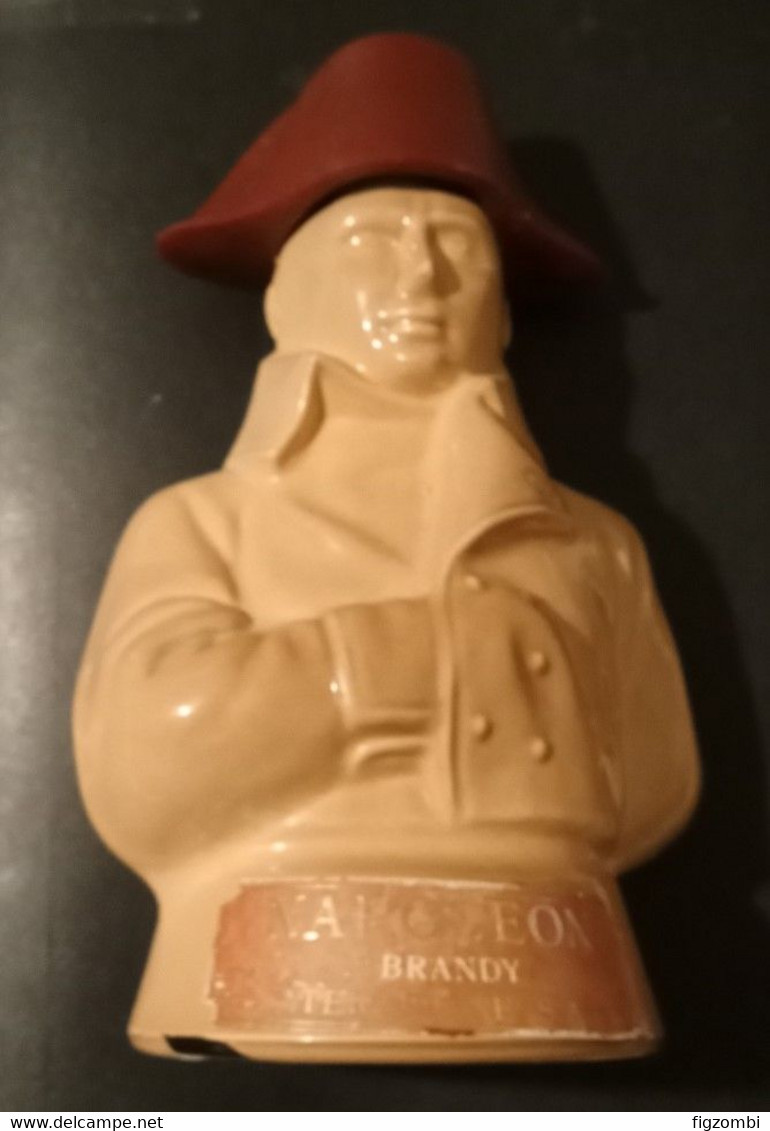 Bouteille De Brandy Buste Napoléon - Spirituosen