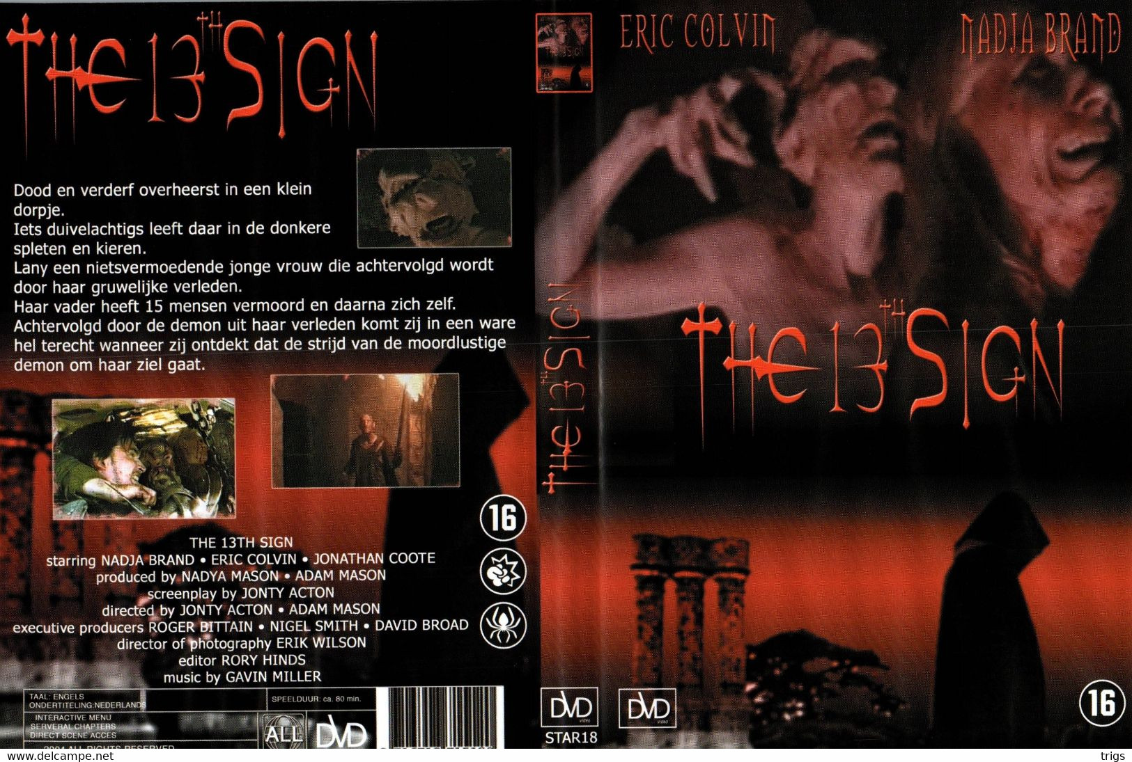 DVD - The 13th Sign - Horreur