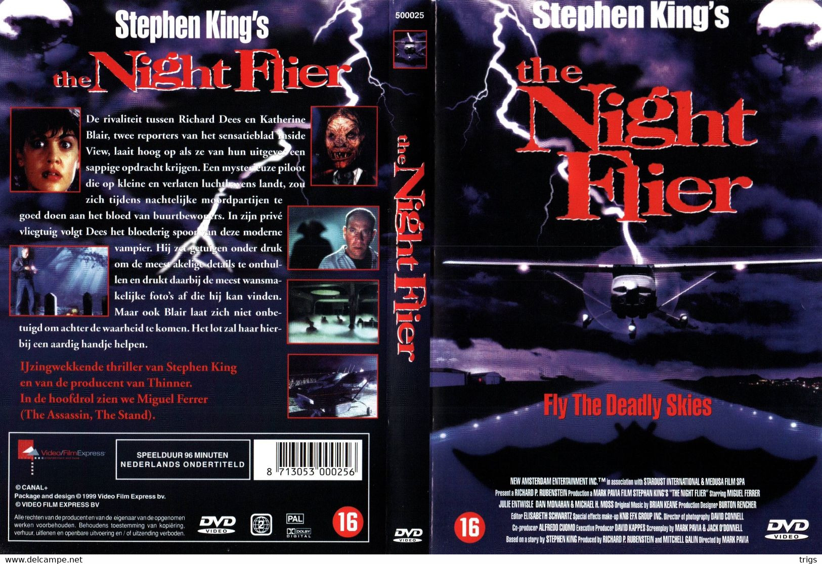 DVD - The Night Flier - Horror
