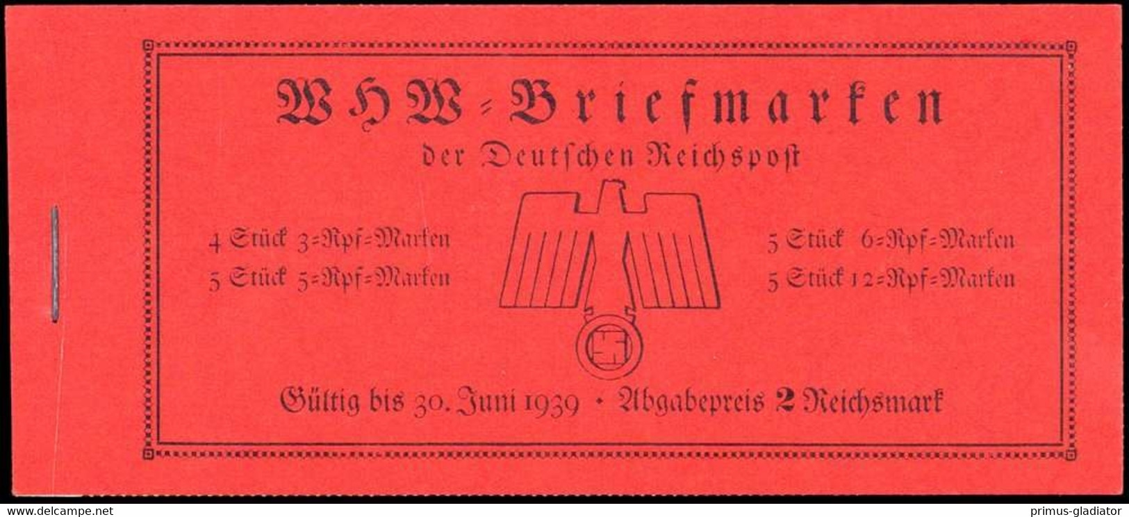 1938, Deutsches Reich, MH 45, ** - Carnets