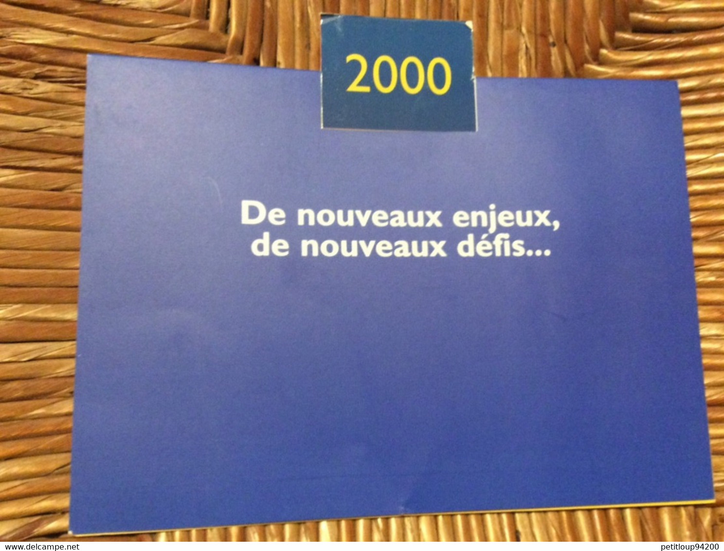 VŒUX AN 2000  *HACHETTE EDUCATION  43 - Nouvel An