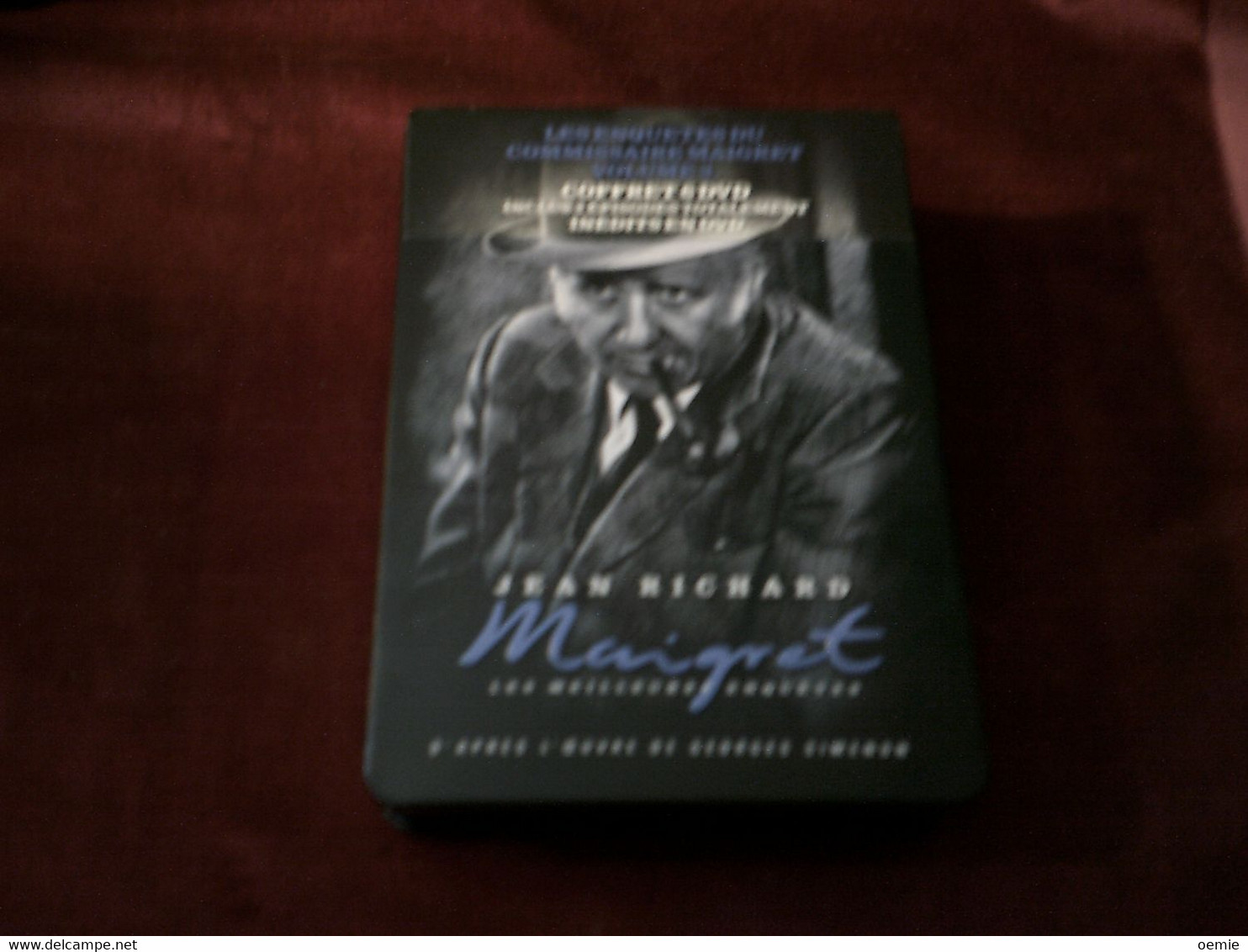 LES ENQUETES DU COMMISAIRE MAIGRET  COFFRTE 6 DVD  INCLUS 4 EPISODES  INEDIT EN DVD  COFFRET METAL - Classiques