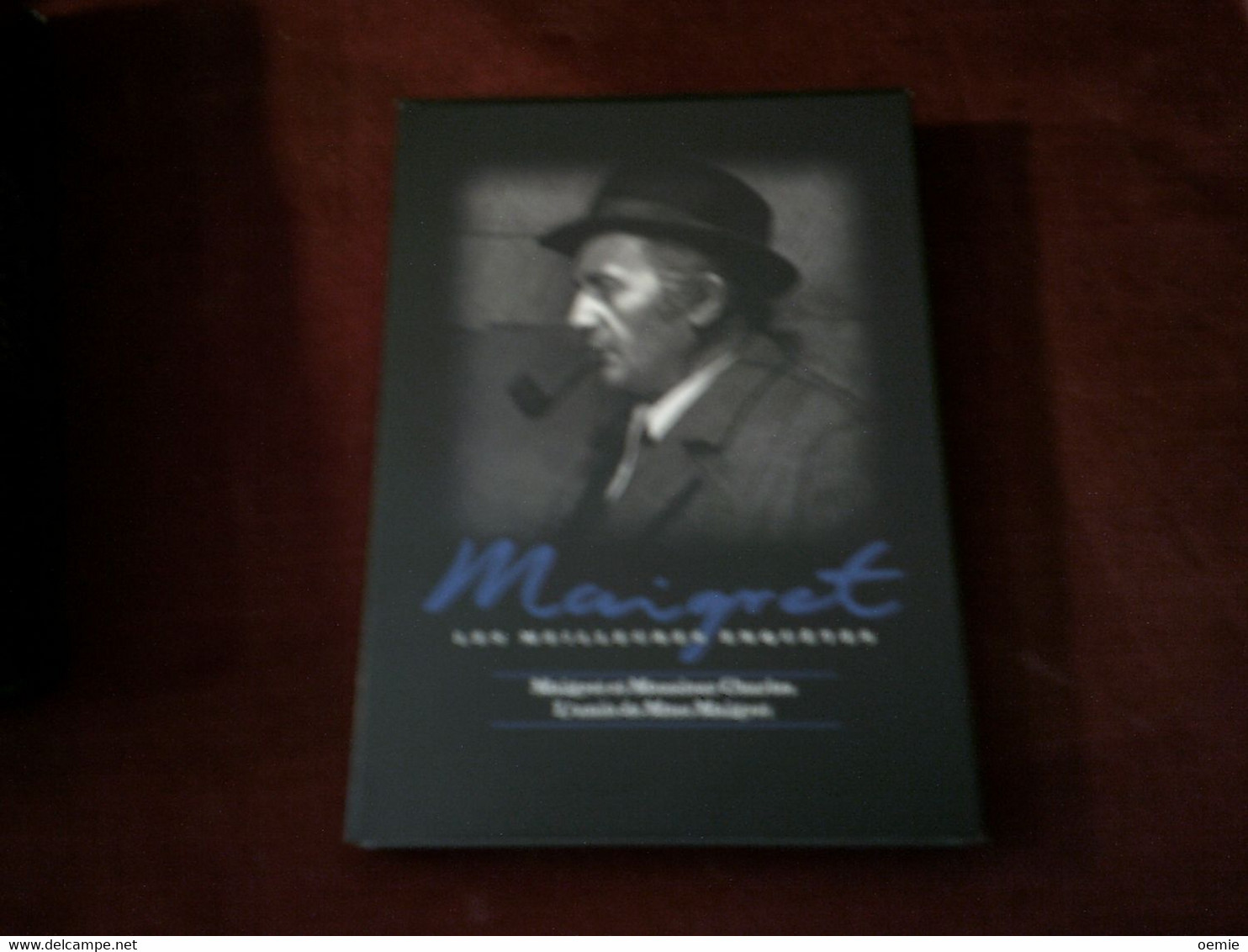 LES ENQUETES DU COMMISAIRE MAIGRET  COFFRTE 6 DVD  INCLUS 4 EPISODES  INEDIT EN DVD  COFFRET METAL