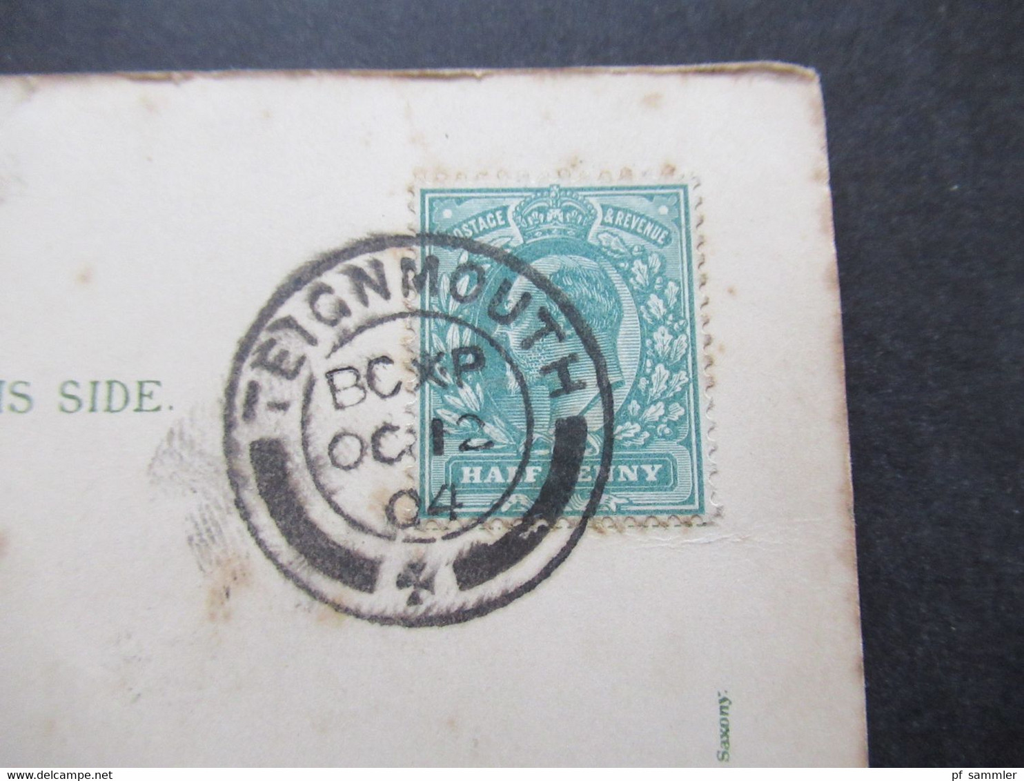 AK 1904 GB / Kolonie Palmenkletterer Toddy Drawers Stempel Teignmouth Nach Falmouth Cornwall Gesendet - Asie