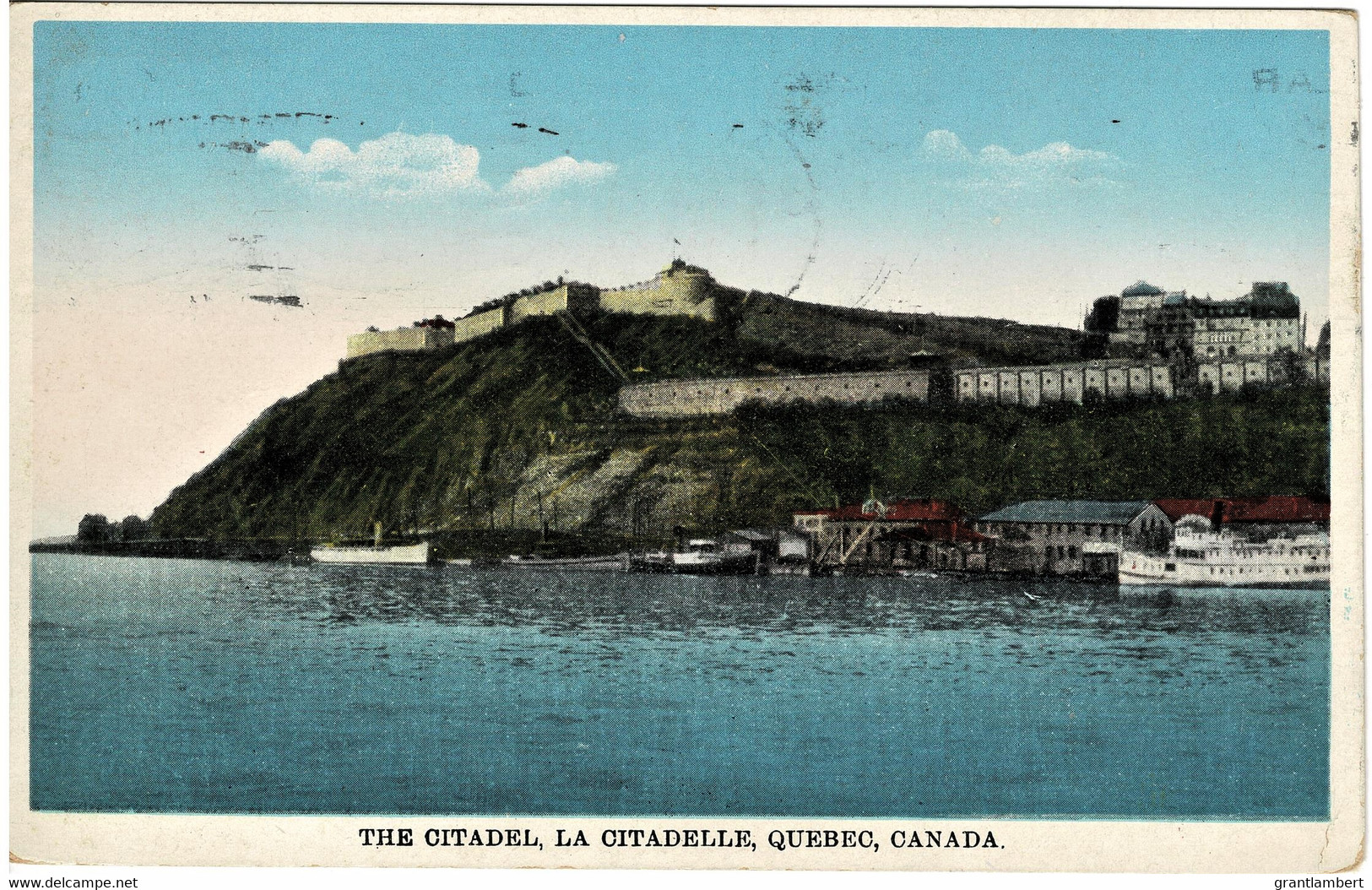 The Citadel, La Citadelle, Quebec, Canada - 1937 Quebec To England With Stamp - Québec - La Citadelle