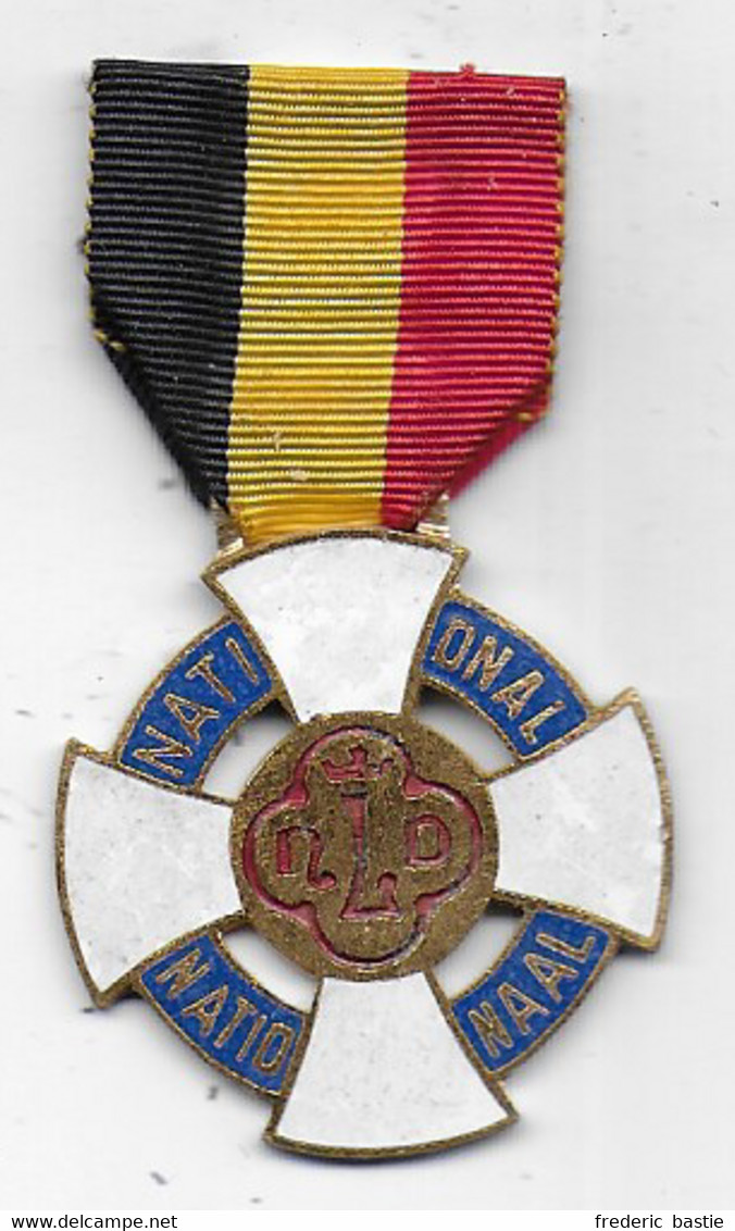 Médaille émaillée Belge - Bélgica