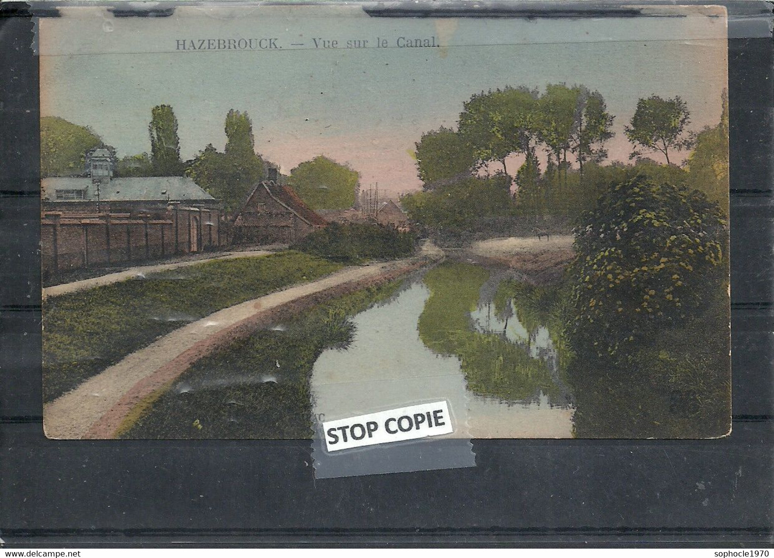 01 - 2022 - BAI250 - NORD - 59 - HAZEBROUCK - Vue Sur Le Canal - Grande Synthe