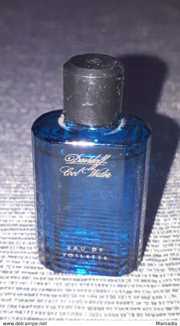 PARFUM PERFUME FLACON MINIATURE COOL WATER DAVIDOFF HOMME COLLECTION - Miniatures Men's Fragrances (without Box)