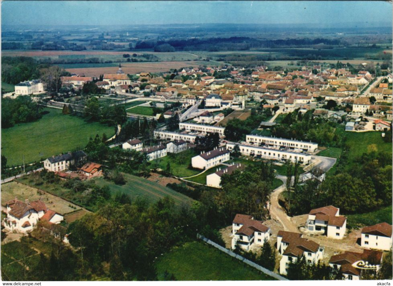 CPM FLOGNY-la-CHAPELLE Vue Generale Aerienne (1196274) - Flogny La Chapelle