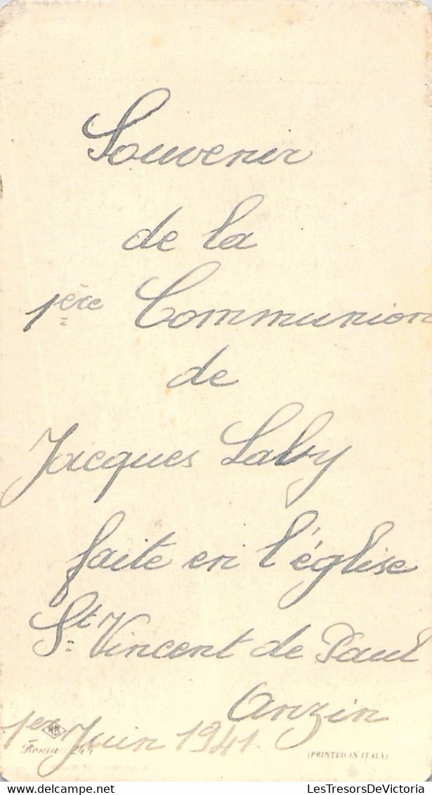 Lot Famille Laby - Souvenir De 1ere Communion - Image Pieuse - Eglise De Ste Barbe - Bethe Françoise Laby 10 Mai 1925 - Kommunion Und Konfirmazion