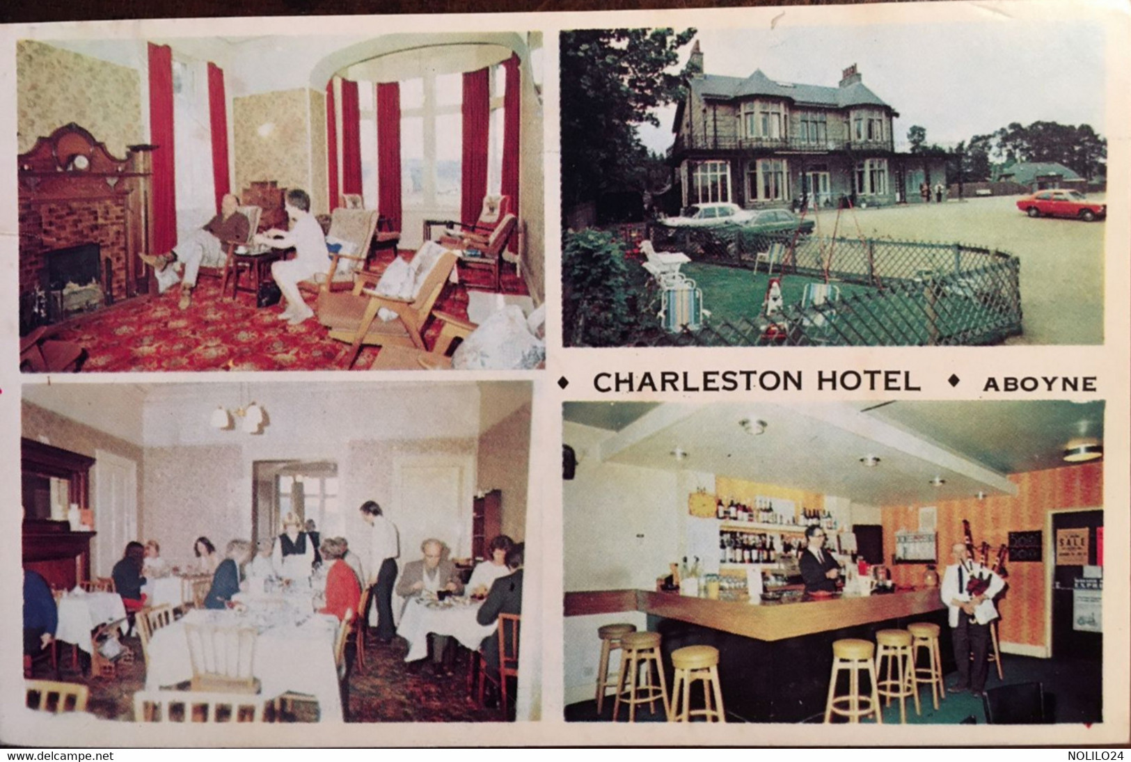 Cpsm, Publicitaire, Commerciale, Charleston Hotel, Aboyne, Aberdeeshire (Multiview -Multivue), Ecosse Scotland - Aberdeenshire