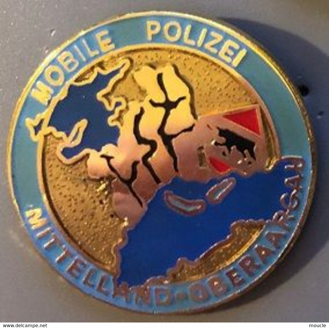 MOBILE POLIZEI - POLICE CANTON DE BERNE - MITTELLAND OBER  AARGAU - SCHWEIZ - POLICA - SVIZZERA - OURS - BÄR -  (29) - Policia
