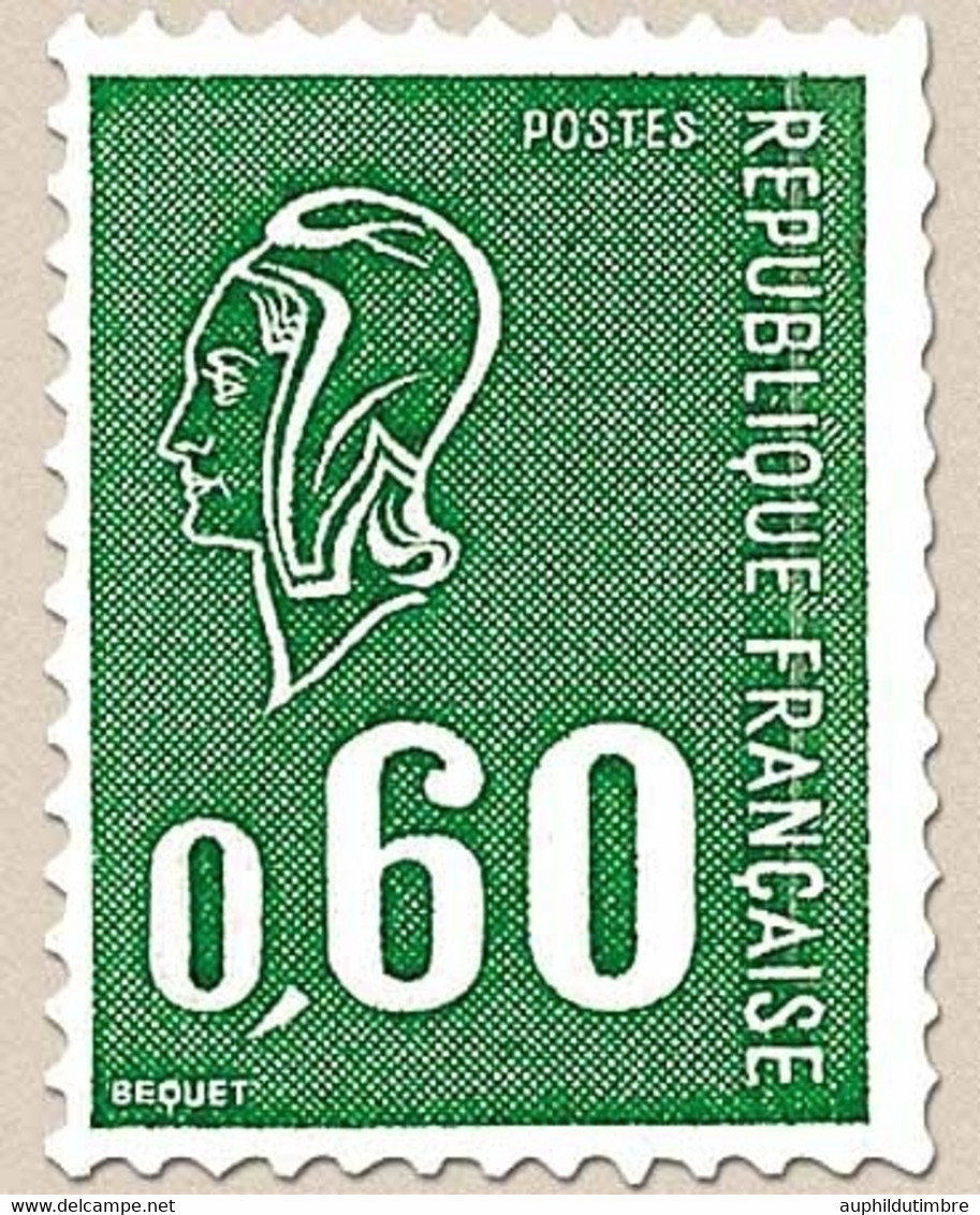 Type Marianne De Béquet. 60c. Vert Y1815 - Ungebraucht