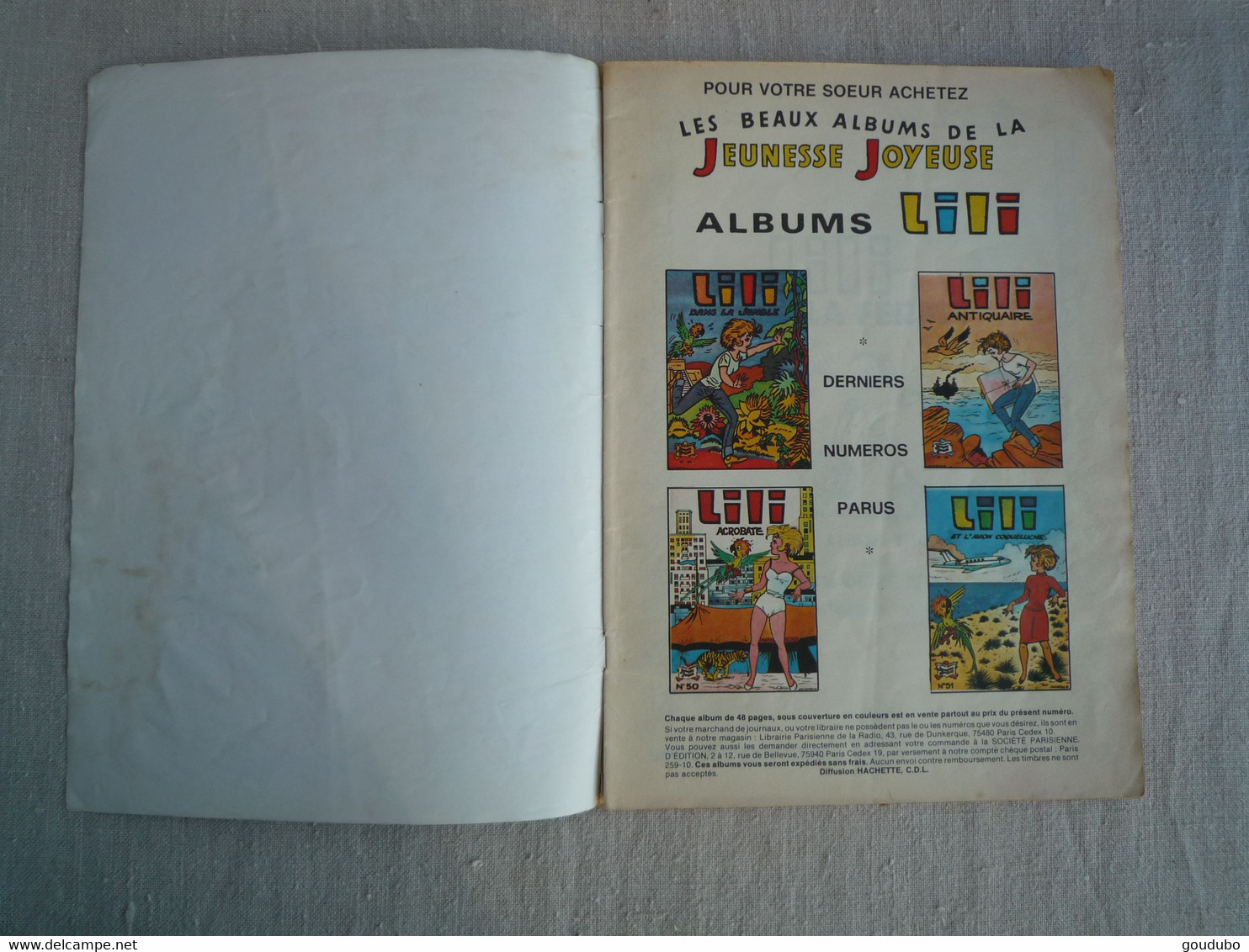 Lili à La Ferme Album N°10 1983 Bernadette Hiéris Illustrations D'AL.G. - Lili L'Espiègle