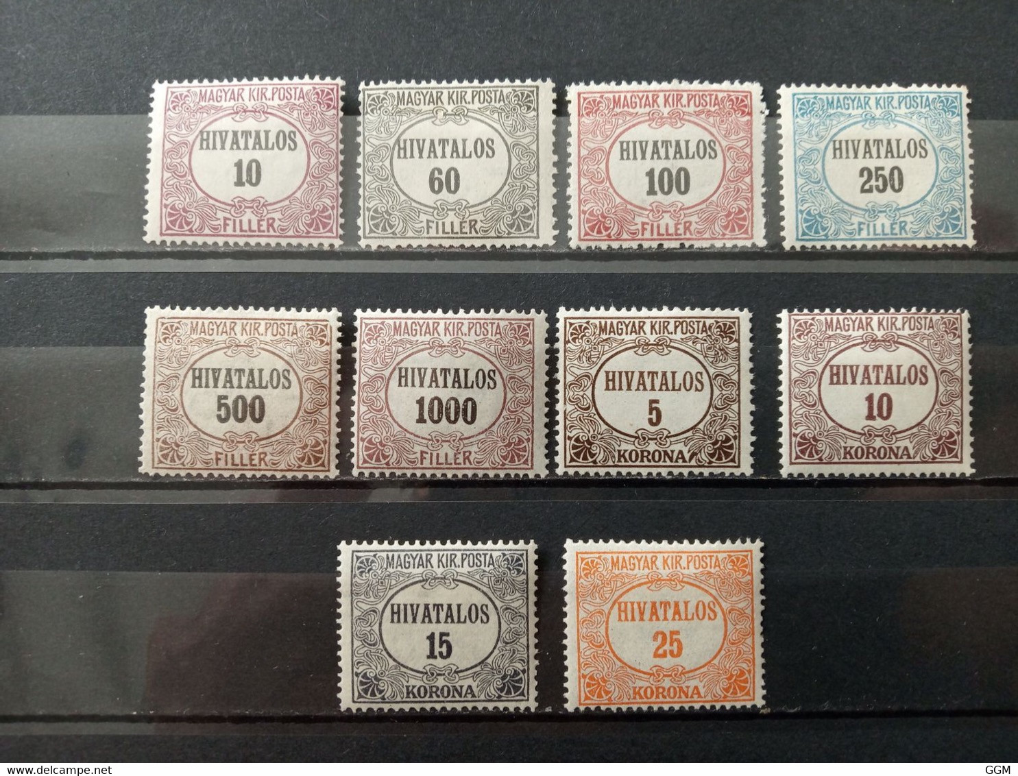 Hungría. Fiscales. Hivatalos. Nuevos */** - Revenue Stamps