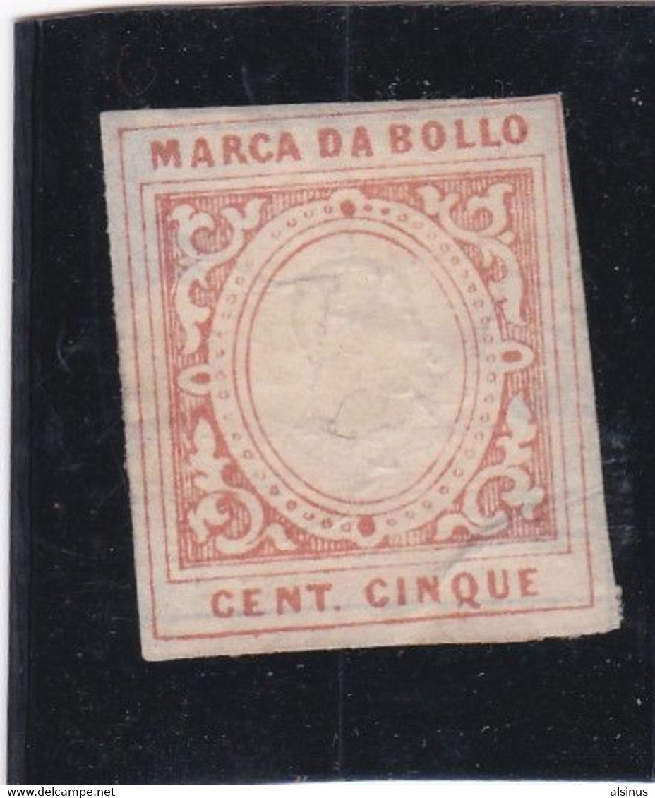 ITALY - MARCA DA BOLO - CENT. CINQUE - VICTOR-EMMANUEL II - Non Classés