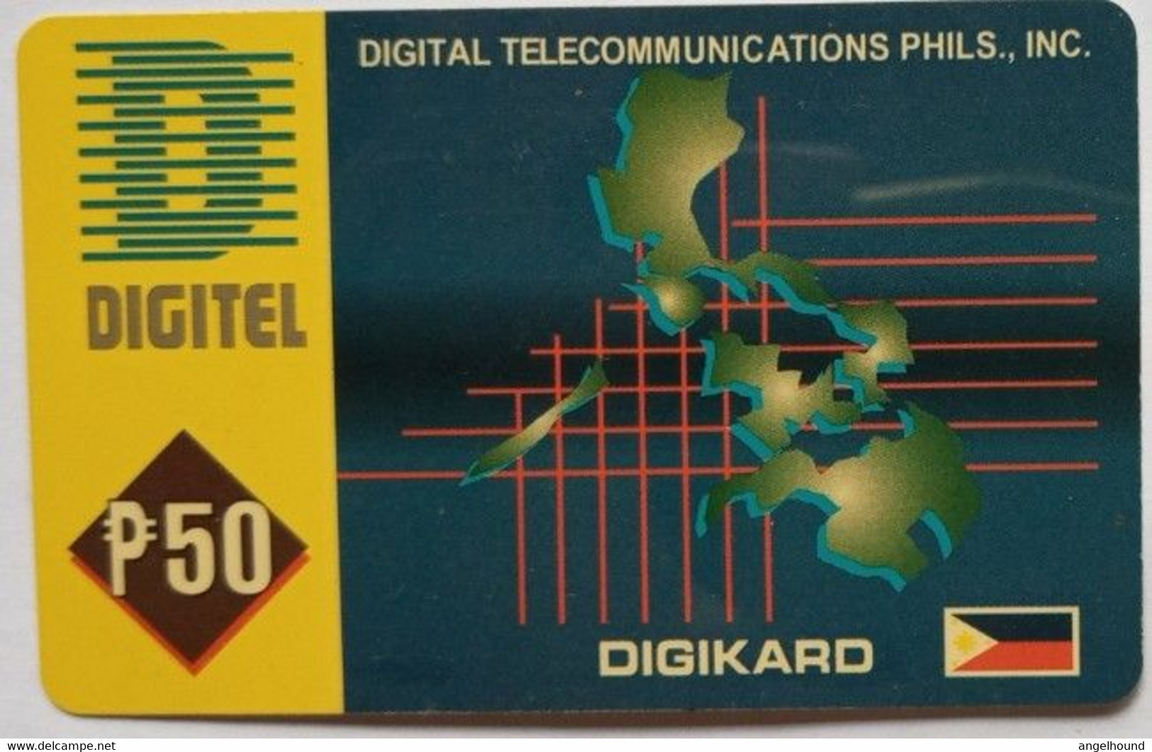 Digikard 50 Pesos Mint - Philippines