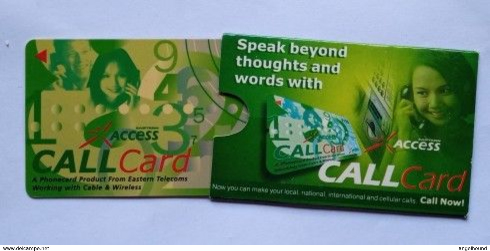 100 Peso Eastern Access Callcard MINT 320PETA - Filippine
