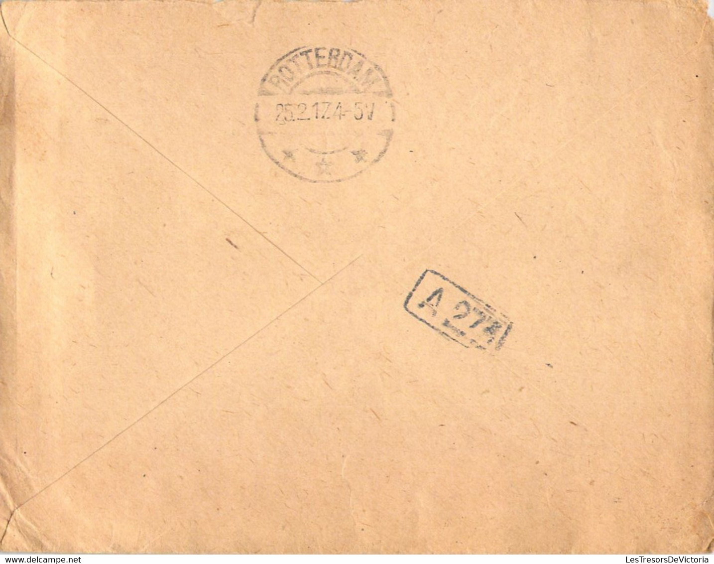 Enveloppe Postée En Campagne Belge Pour Rotterdam (holland) - Legerposten - Weltkrieg 1914-18