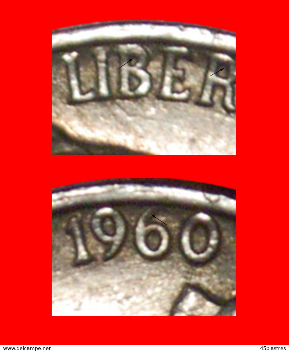 * UNPUBLISHED: USA ★ 5 CENTS 1960! JEFFERSON (1801-1809) LOW START ★ NO RESERVE! - Erreurs