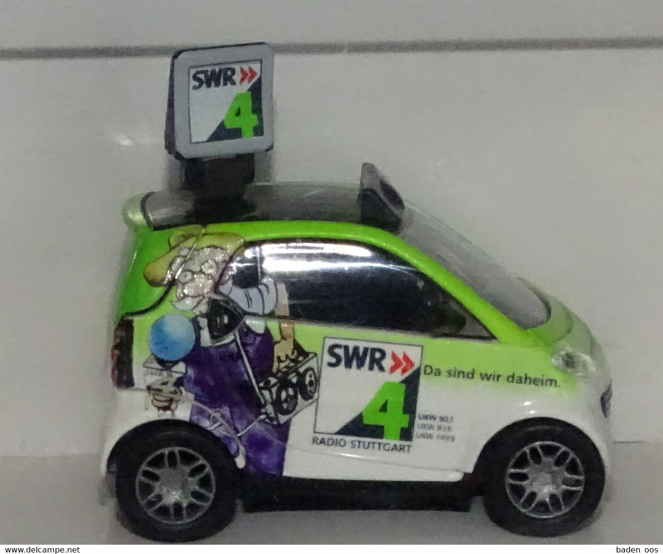 Busch Smart Fortwo SWR - Strassenfahrzeuge