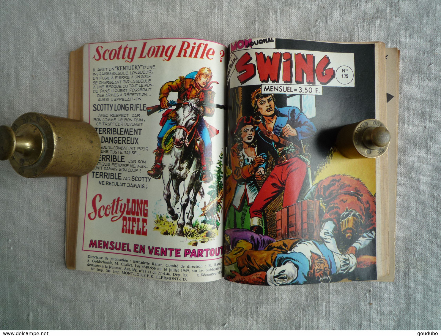 Capt'ain Swing Album N°48 Février 1981.Mon Journal. - Captain Swing