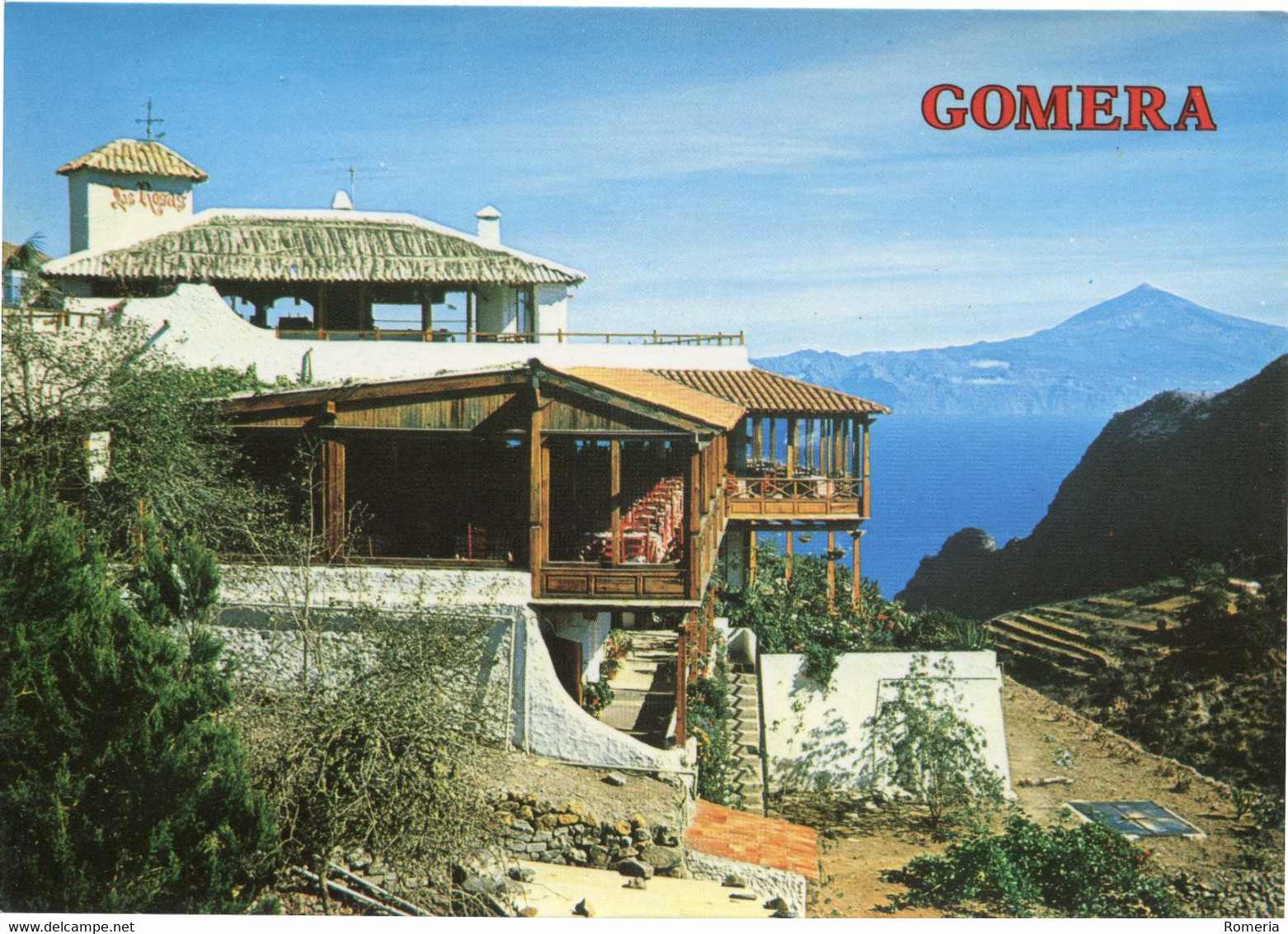 Canaries - La Gomera - Restaurante Las Rosas - Perla Nº 3541 - Gomera