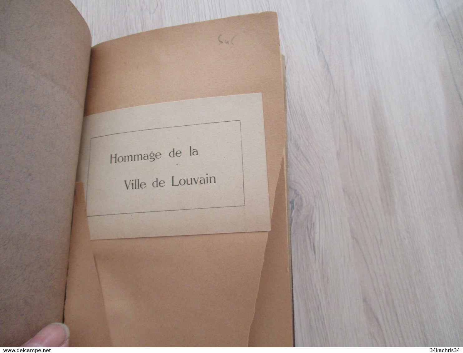 F.MAYENCE LA LEGENDE DES FRANCS TIREURS DE LOUVAIN 1928 62 P RELIE 1ère Pages Abimées - Weltkrieg 1914-18