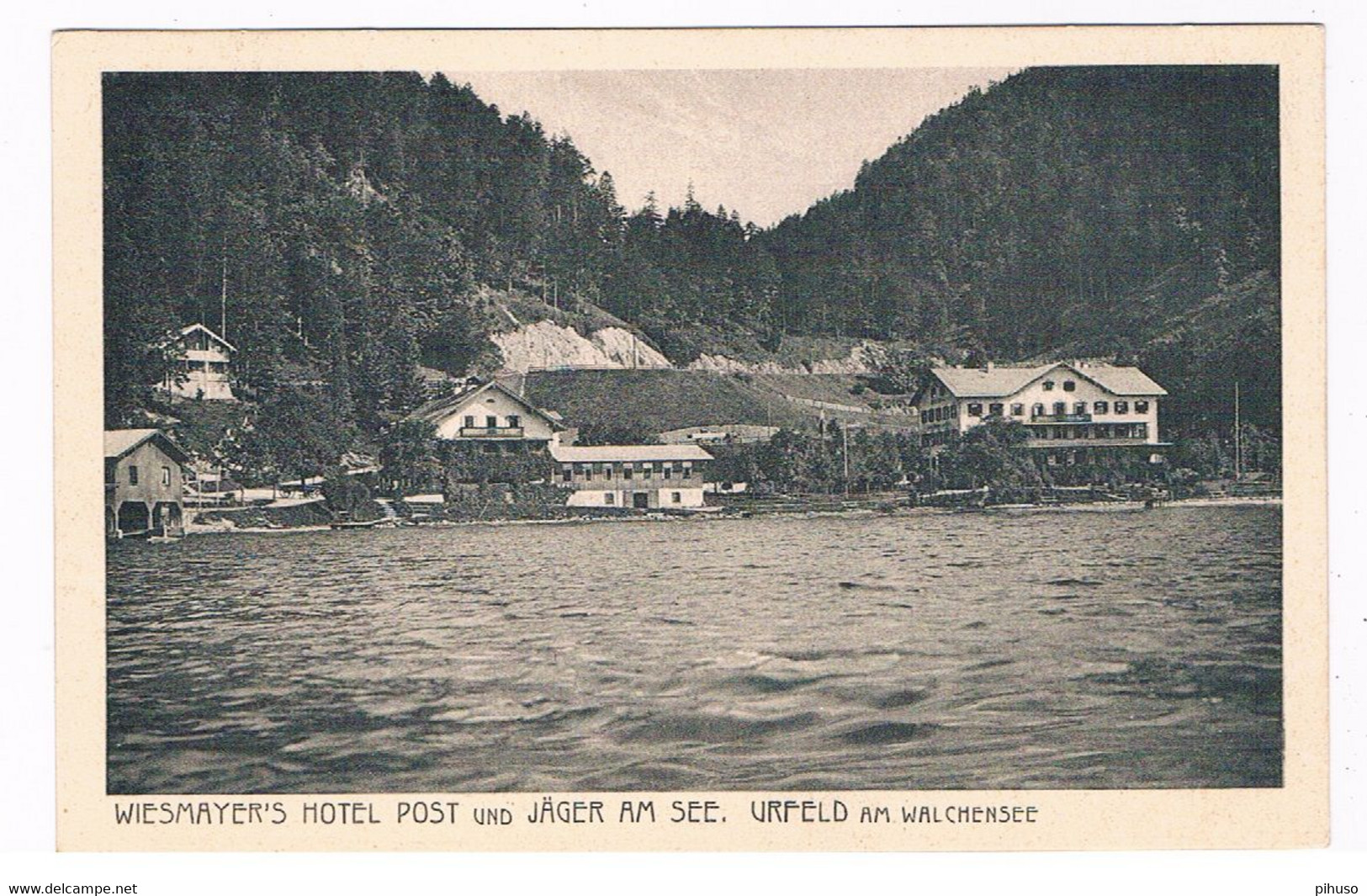 D-13451   URFELD Am WALCHENSEE : Wiesmayer's Hotel Post Und Jäger Am See - Wesseling