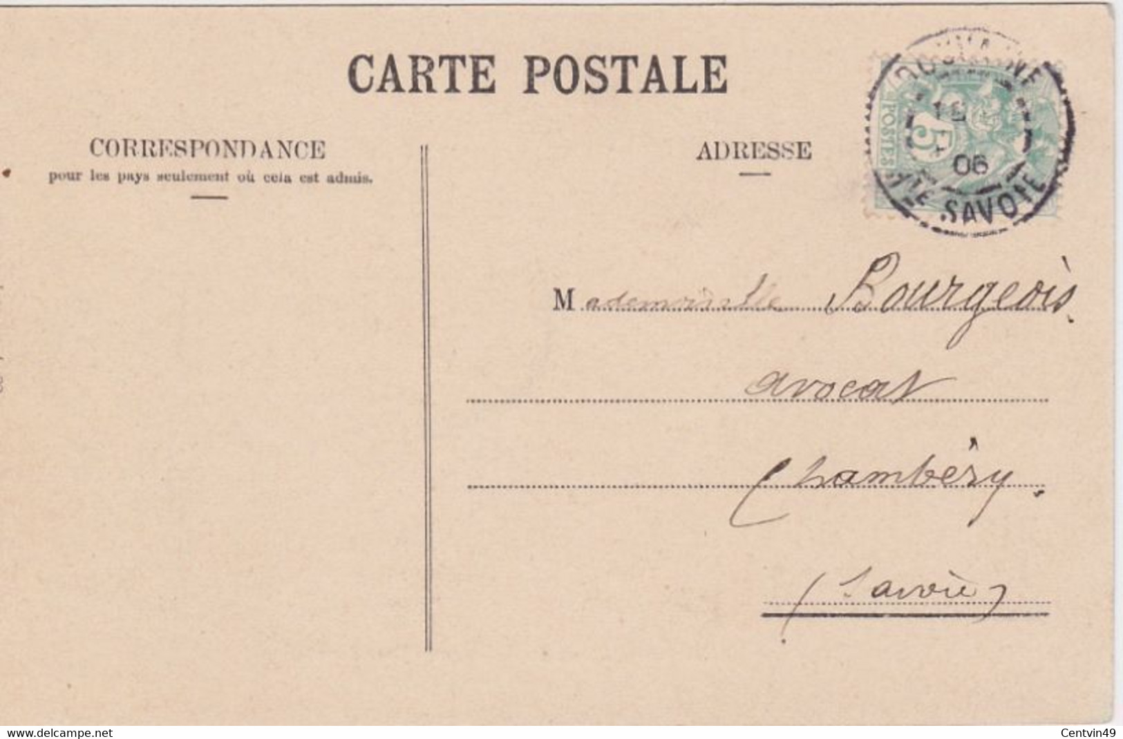Carte Postale De France - Haute-Savoie (74) - Ballaison Le Château De Ballaison - Dos écrit 1906  Etat Superbe - Douvaine