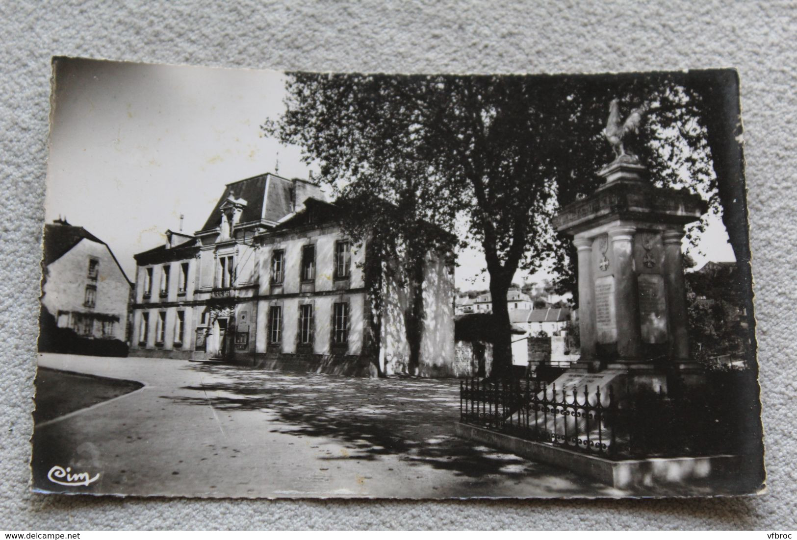 H49, Cpsm, Aignay Le Duc, La Mairie Et Le Monument, Cote D'Or 21 - Aignay Le Duc