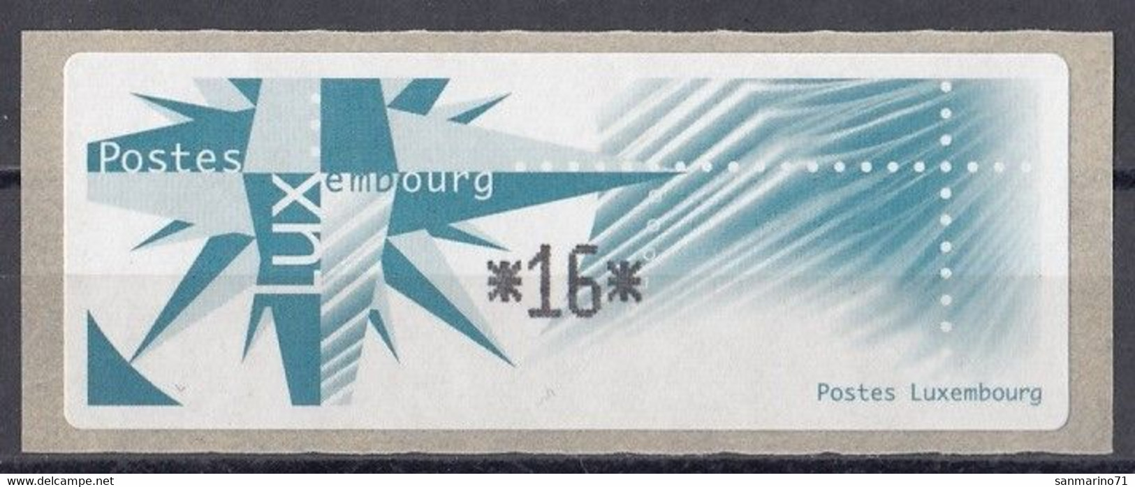 LUXEMBOURG Automat Stamp 4,unused - Frankeermachines (EMA)